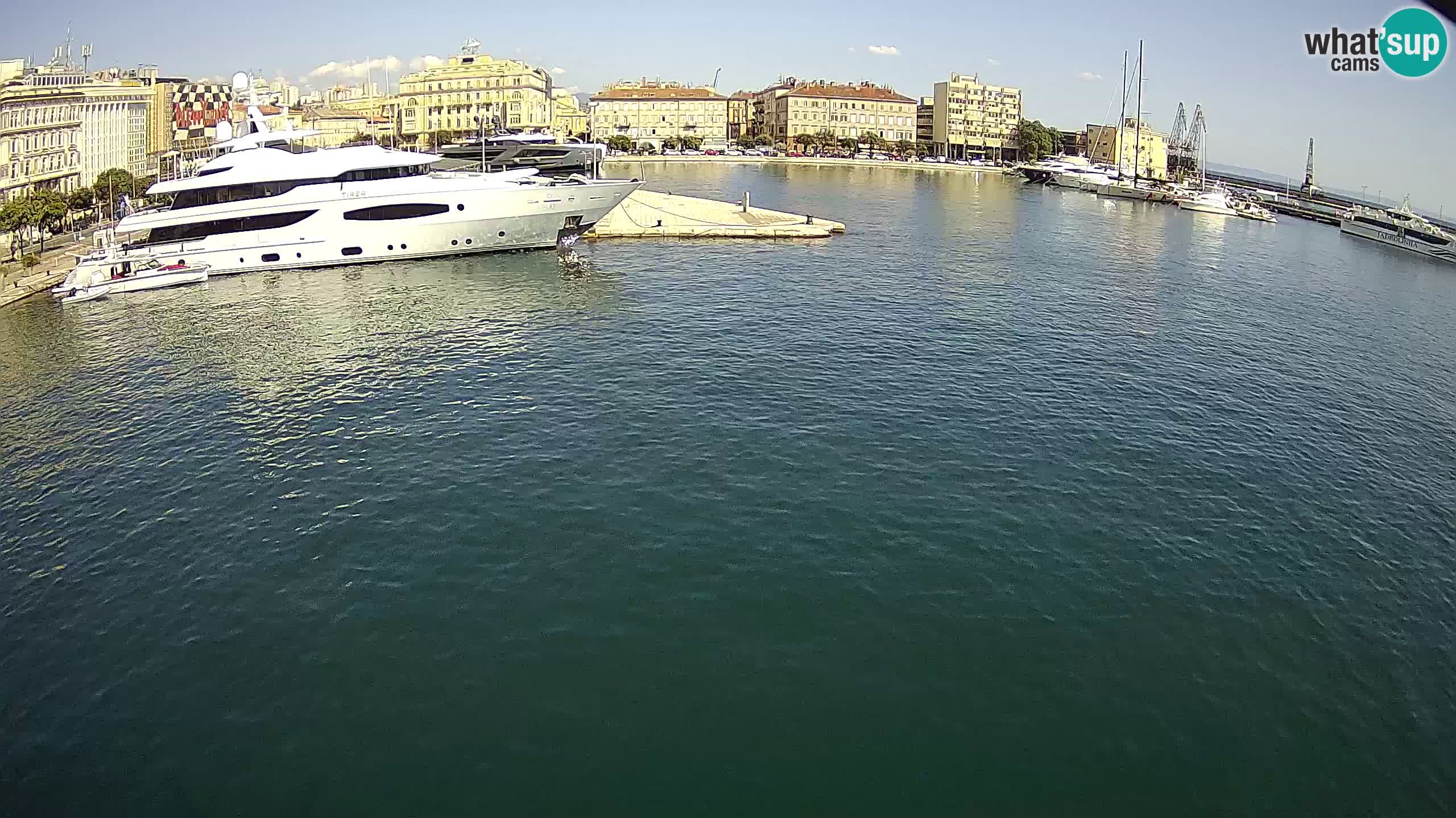 Rijeka – Botel Marina webcam en direct