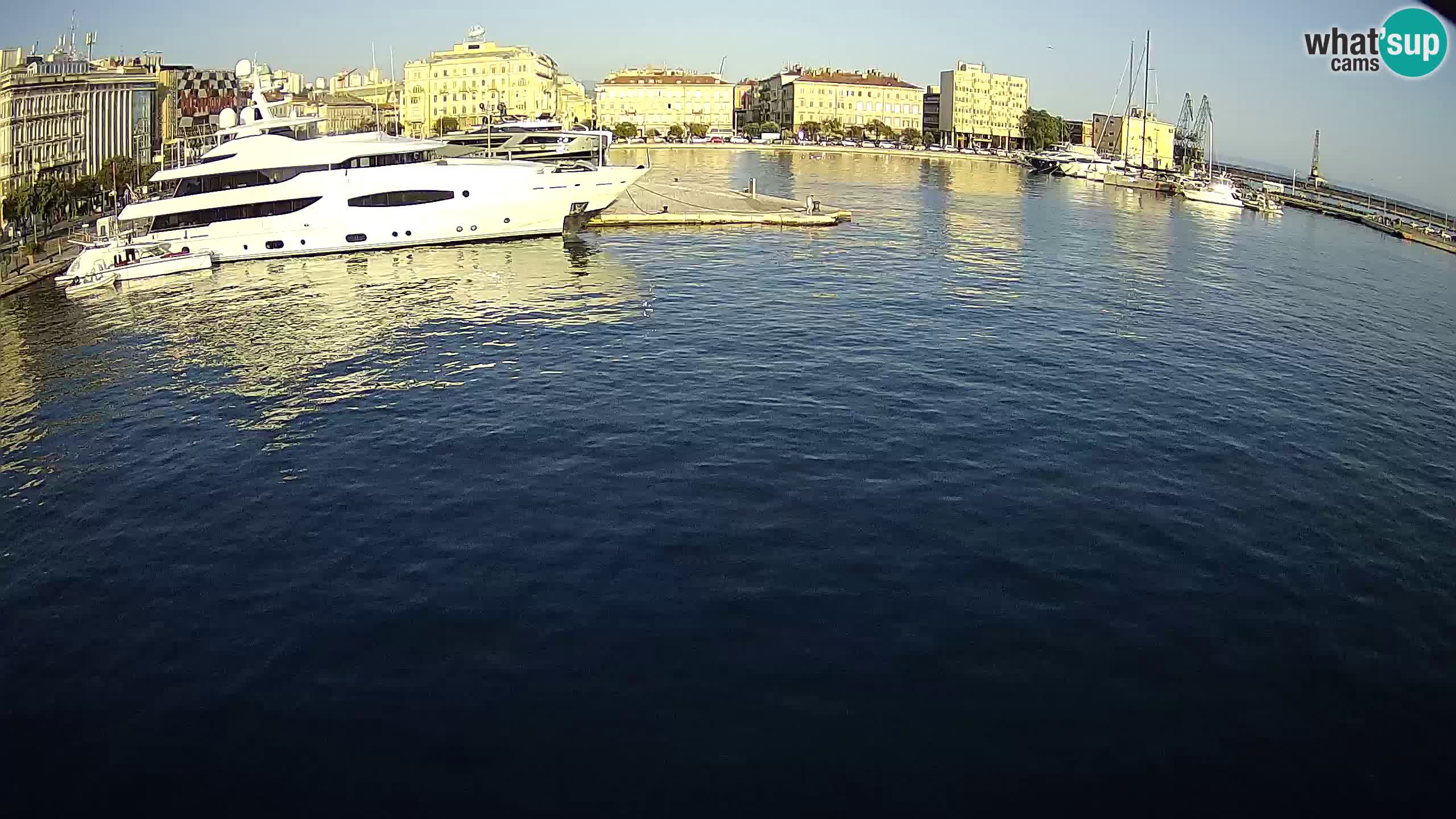 Rijeka – Botel Marina webcam en direct
