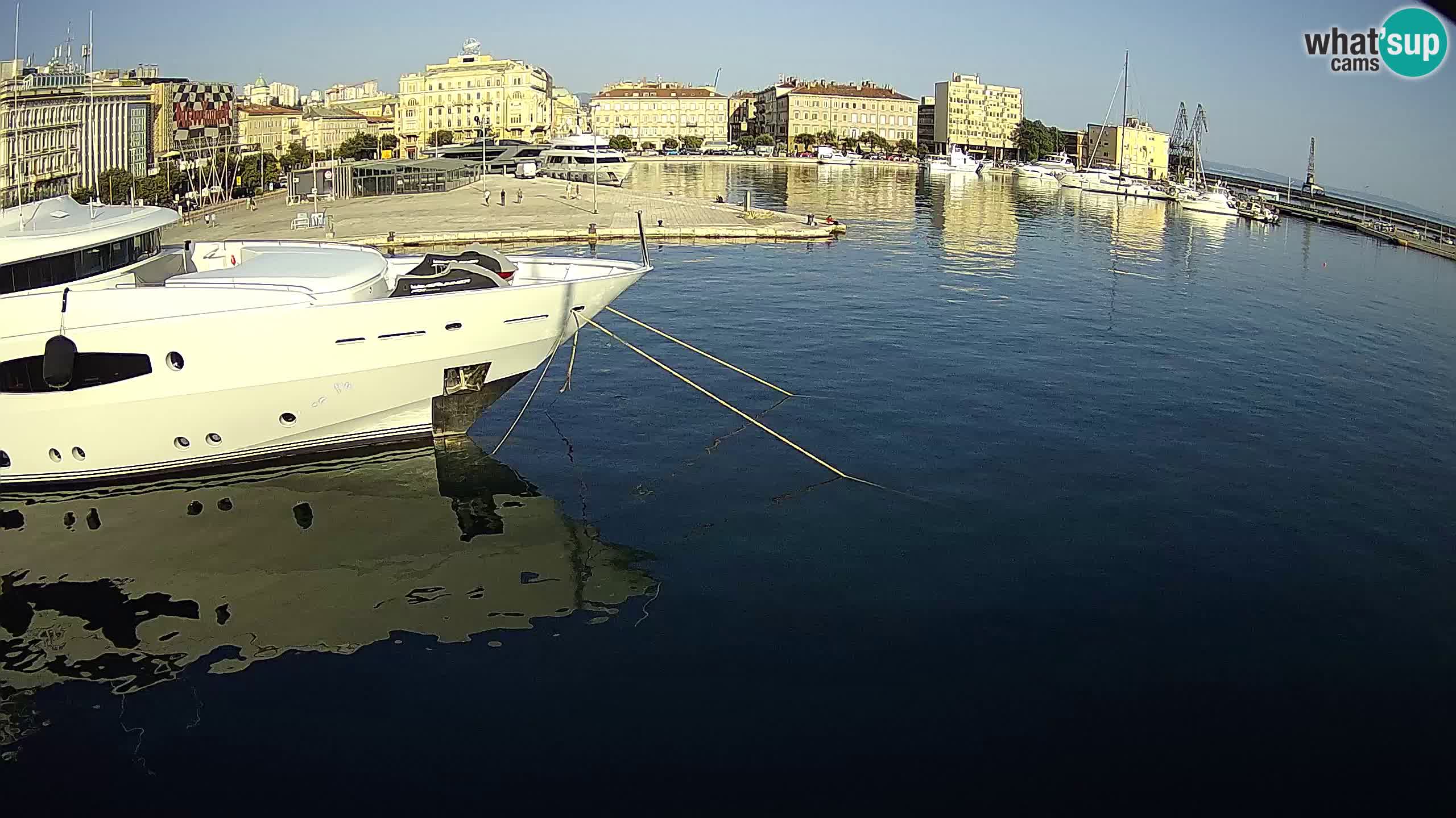Botel Marina – Rijeka webcam