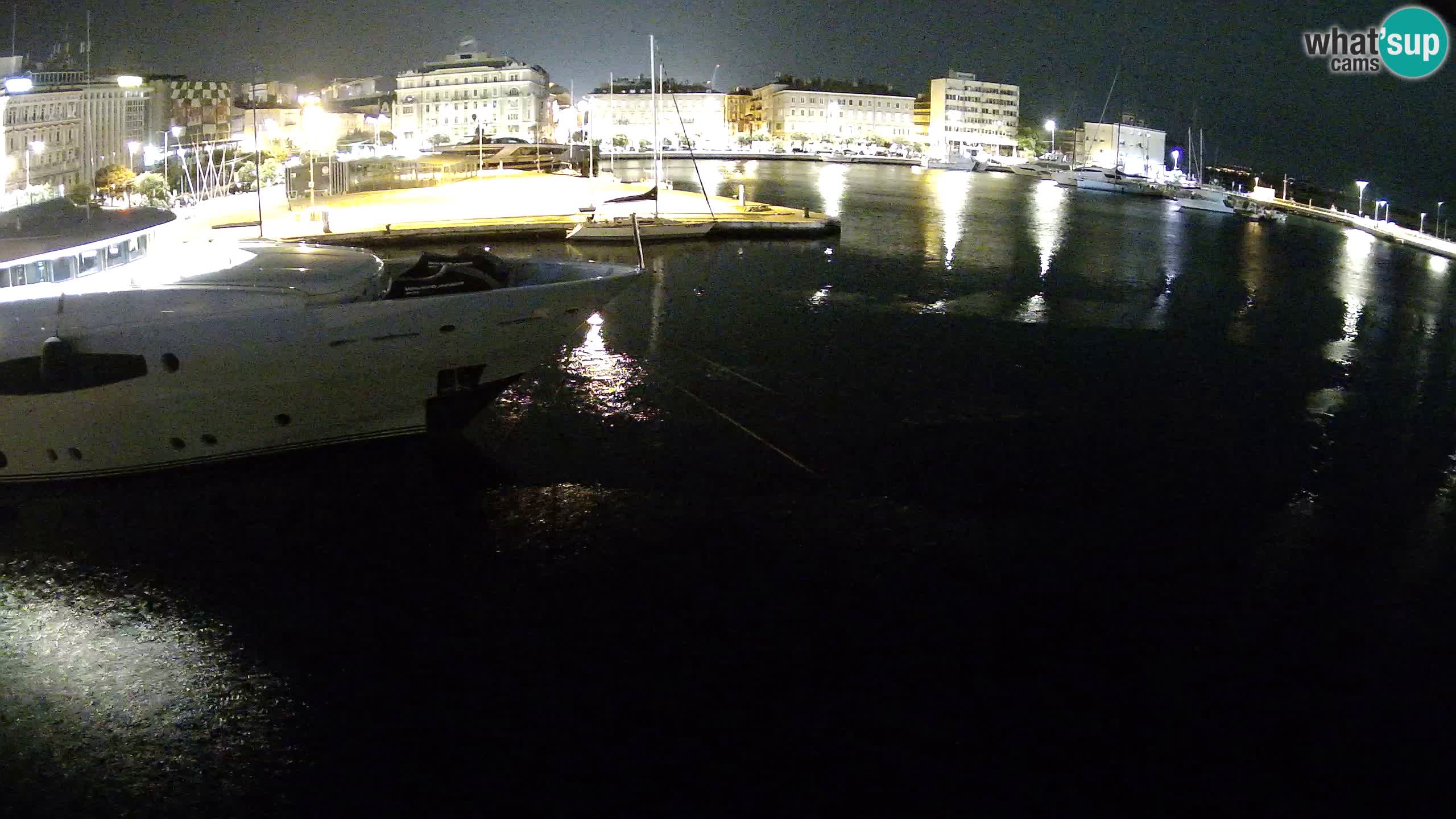 Botel Marina cámara web en vivo Rijeka