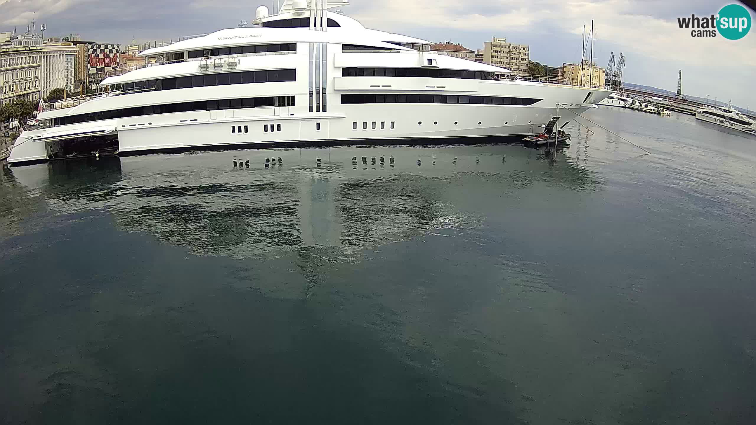 Botel Marina – Rijeka live cam