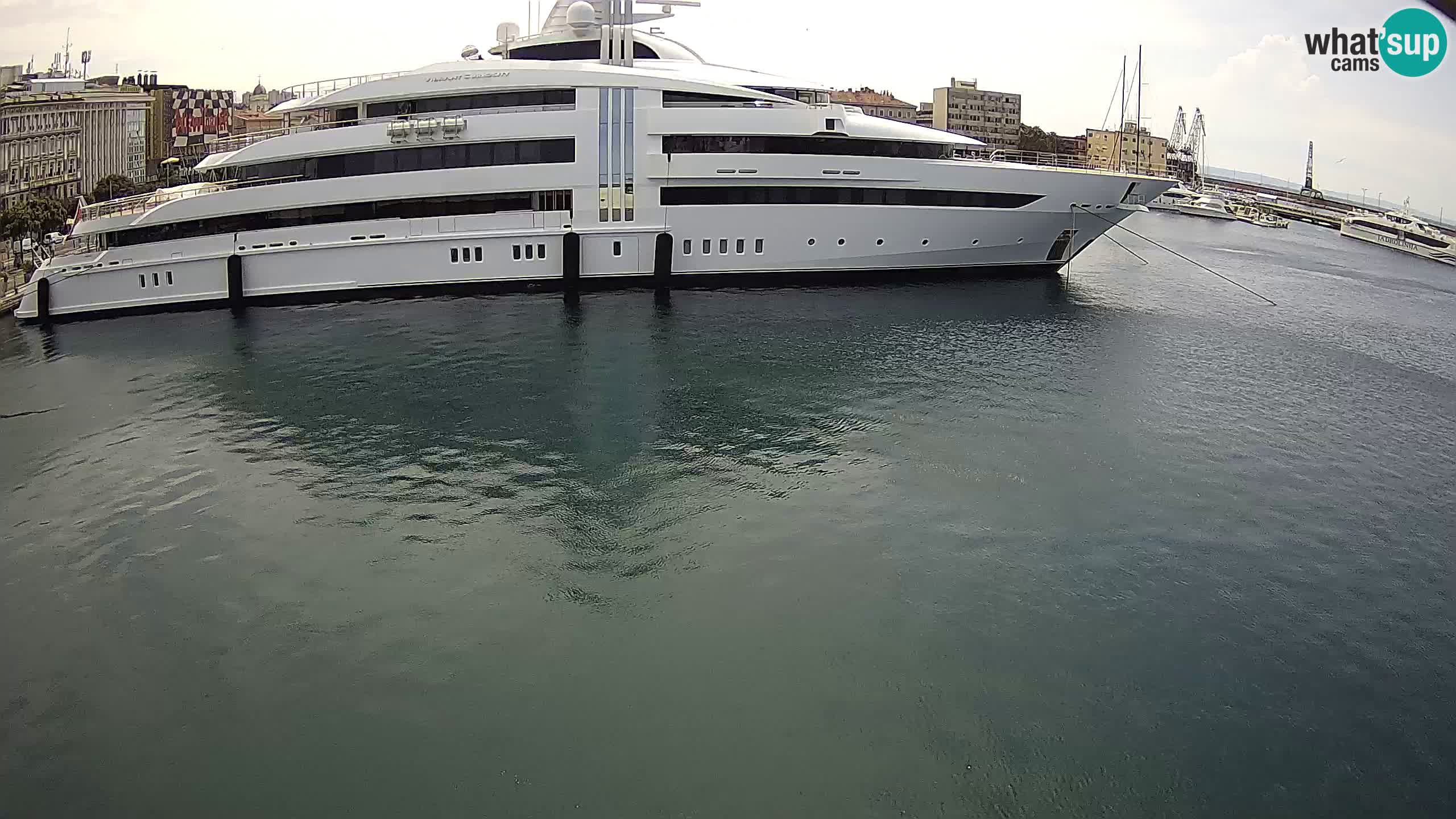Botel Marina – Rijeka live cam