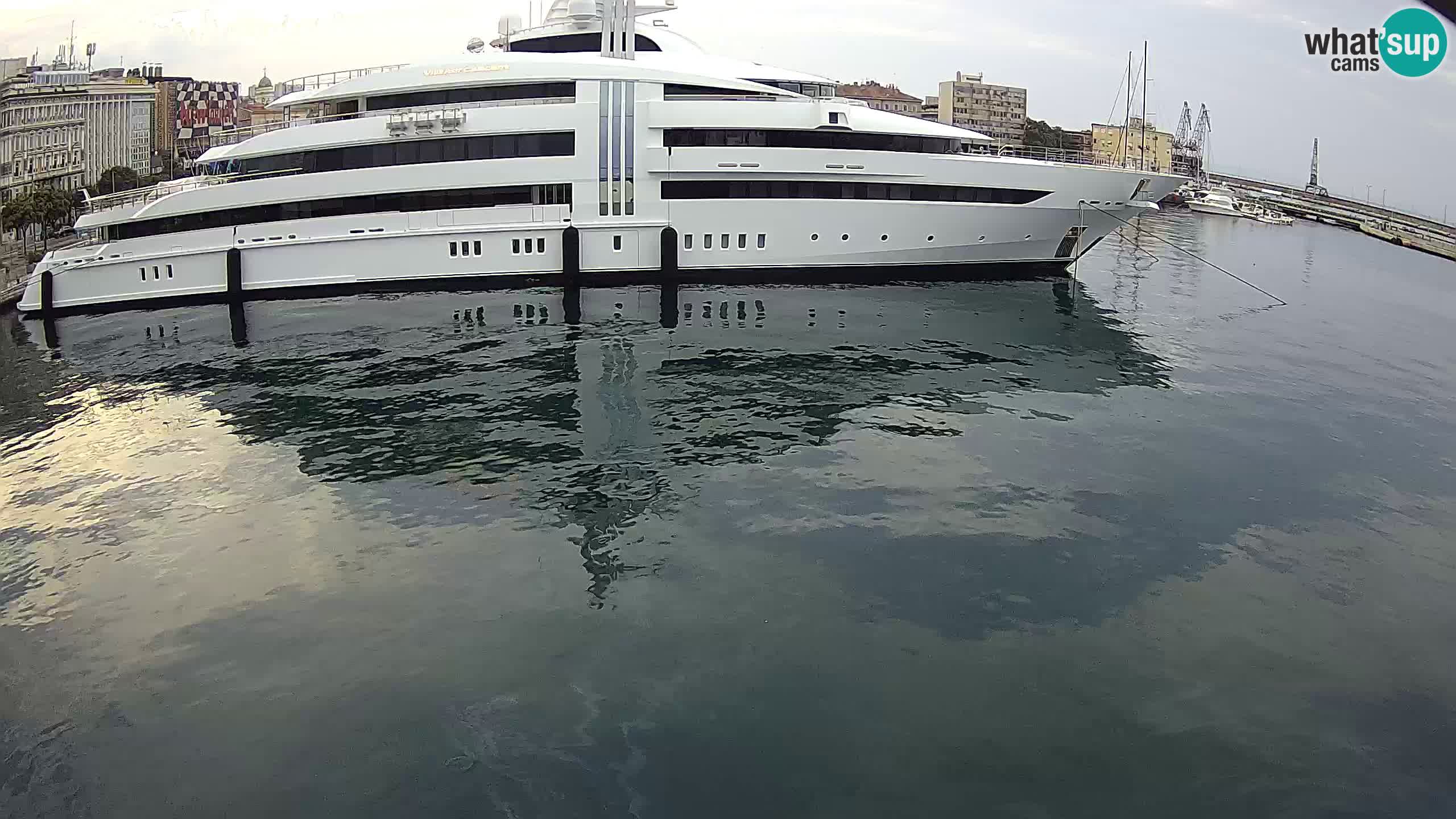 Rijeka – Botel Marina webcam en direct