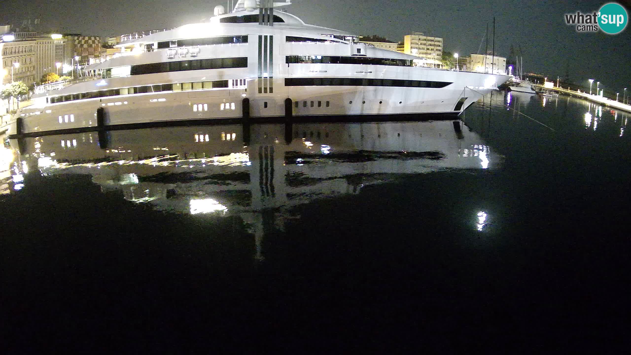 Botel Marina – Rijeka webcam