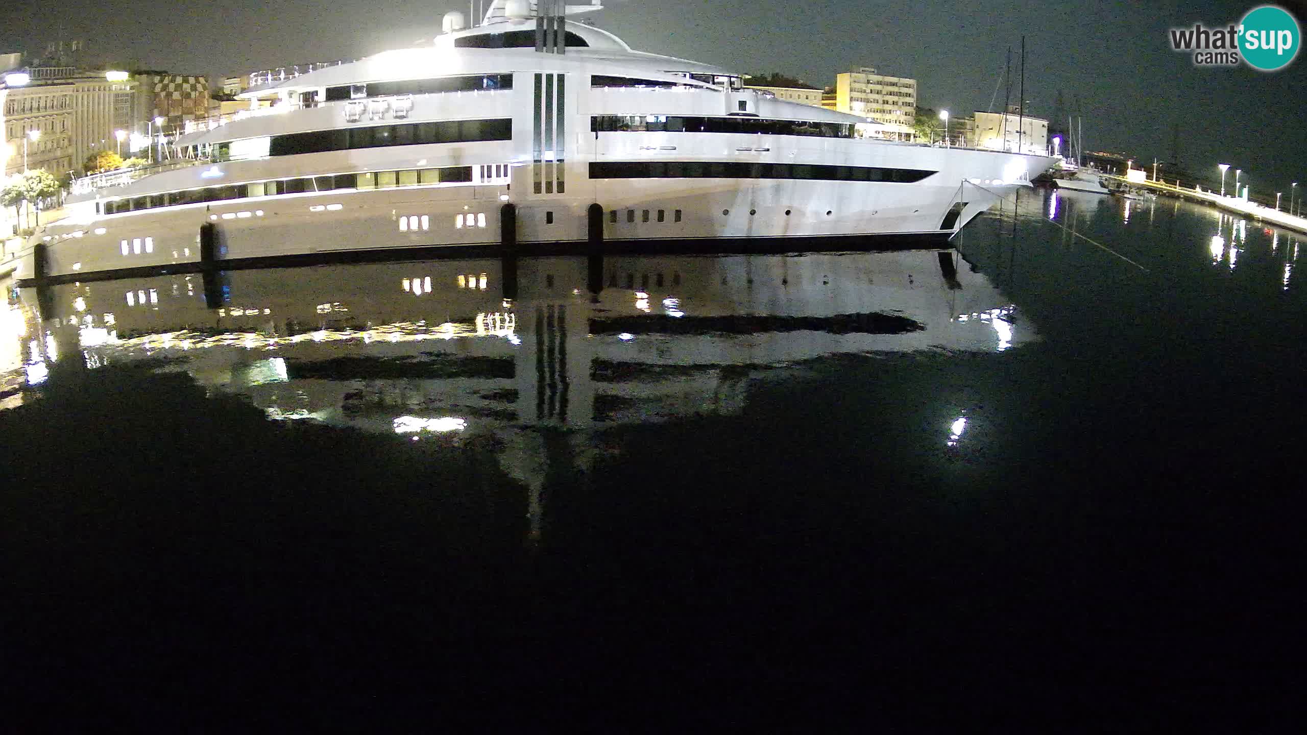 Rijeka – Botel Marina webcam en direct
