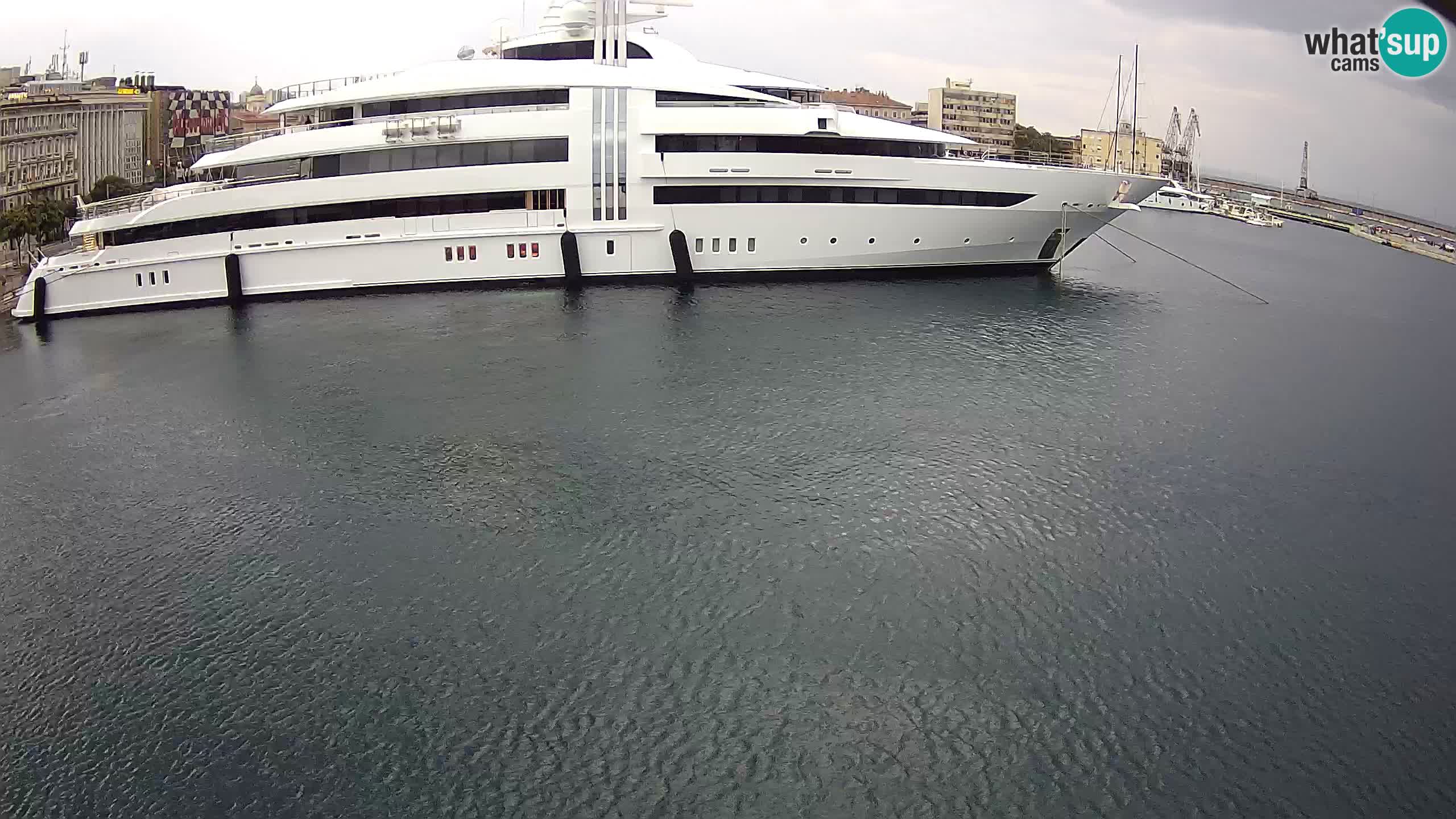 Botel Marina cámara web en vivo Rijeka