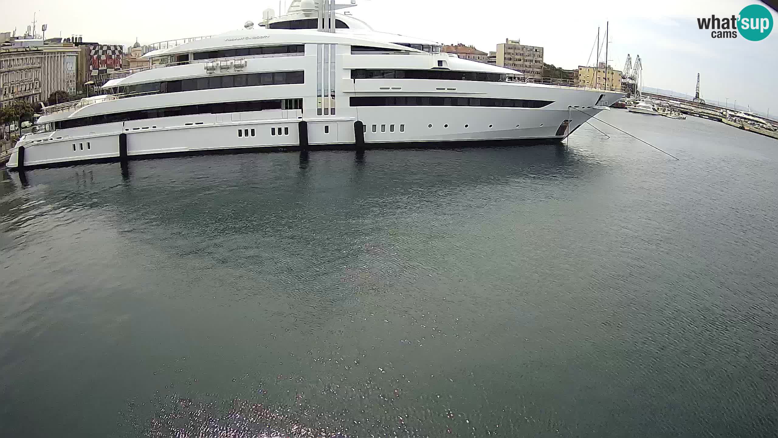 Rijeka – Botel Marina webcam en direct
