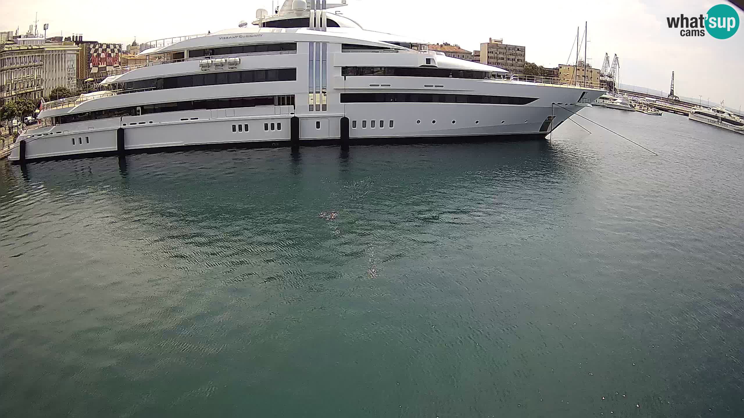 Rijeka – Botel Marina webcam en direct
