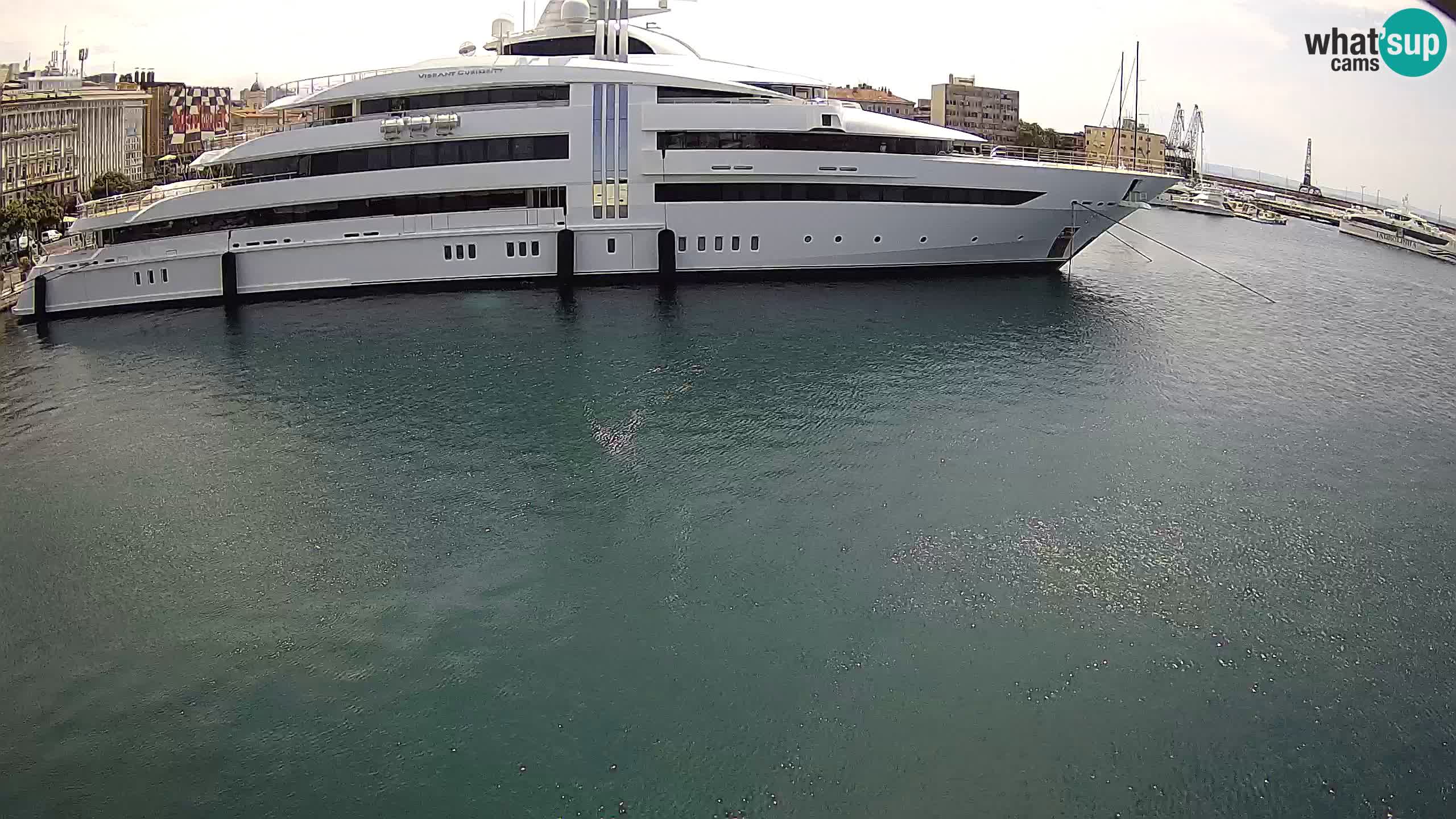Rijeka – Botel Marina webcam en direct