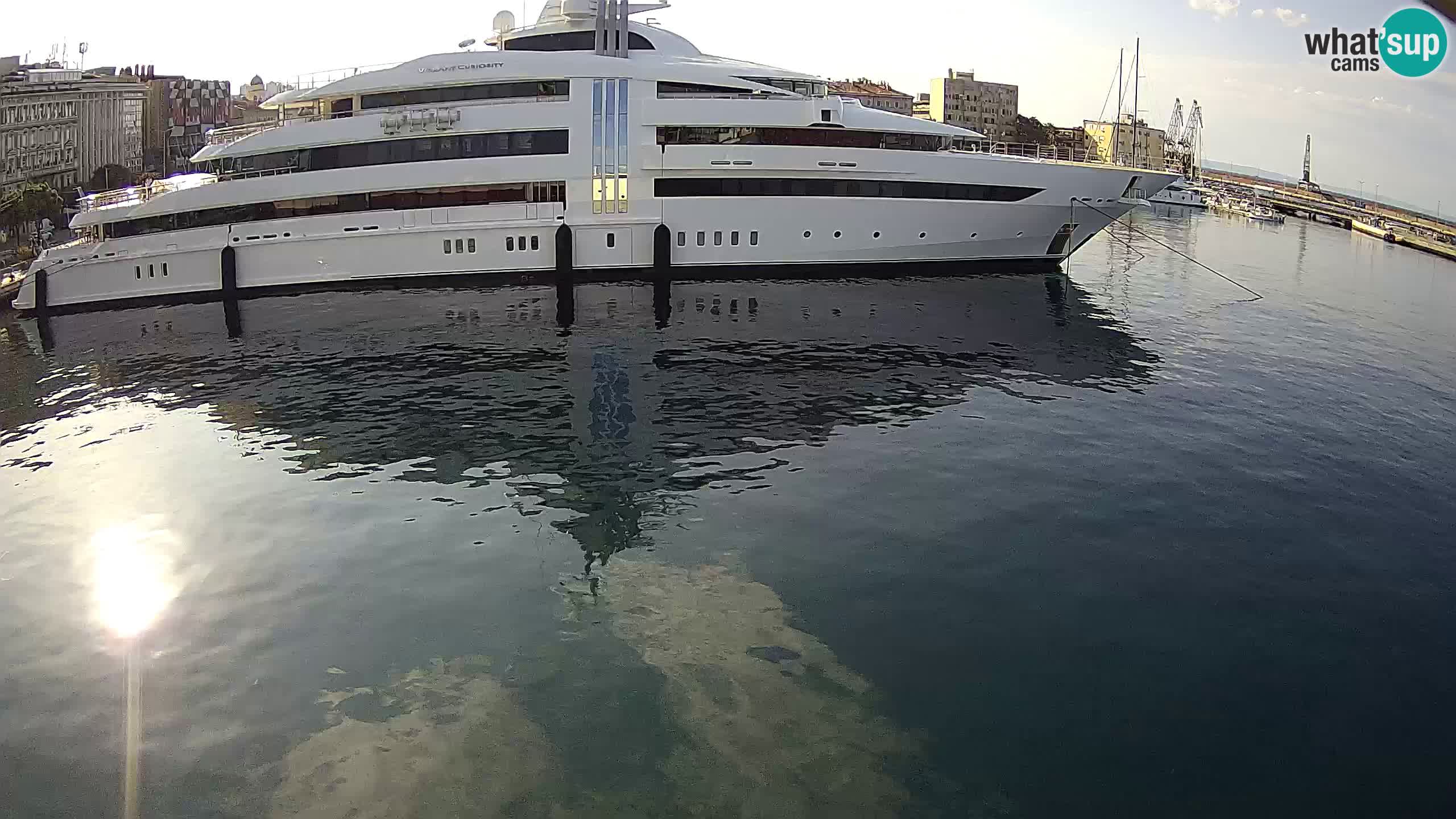 Rijeka – Botel Marina web kamera