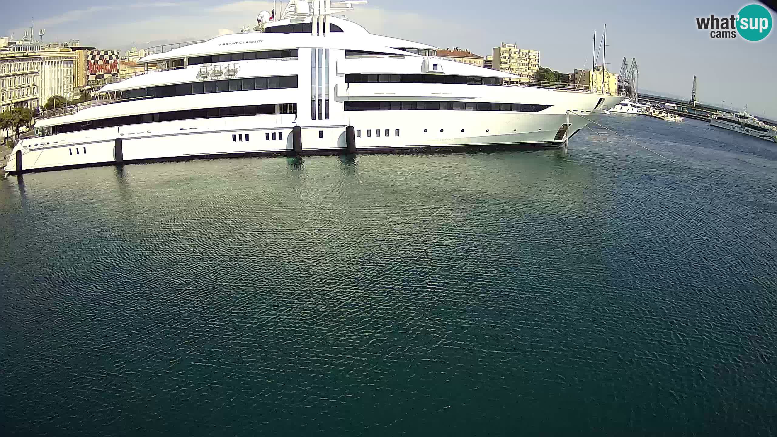 Rijeka – Botel Marina web kamera