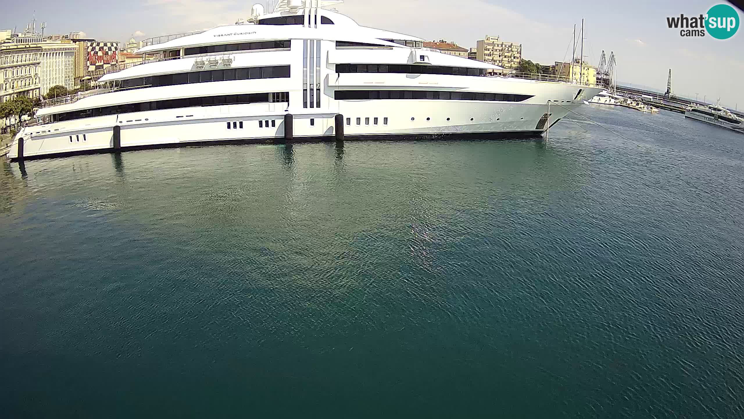 Rijeka – Botel Marina web kamera