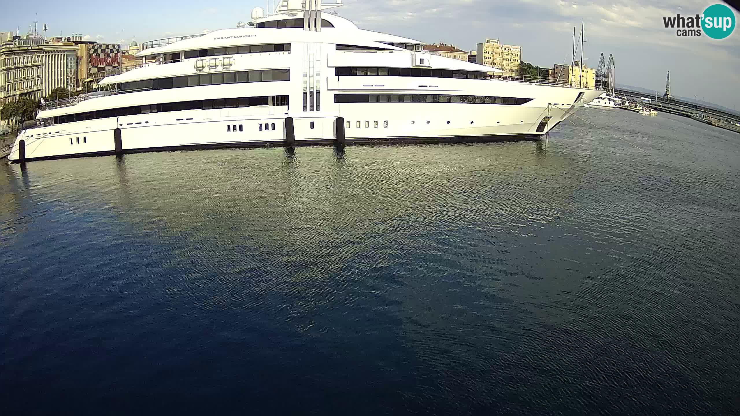 Botel Marina cámara web en vivo Rijeka