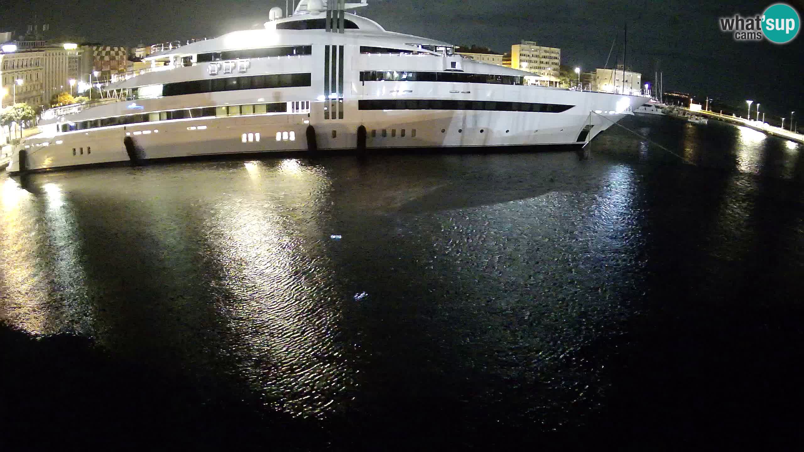 Reka – Botel Marina spletna kamera