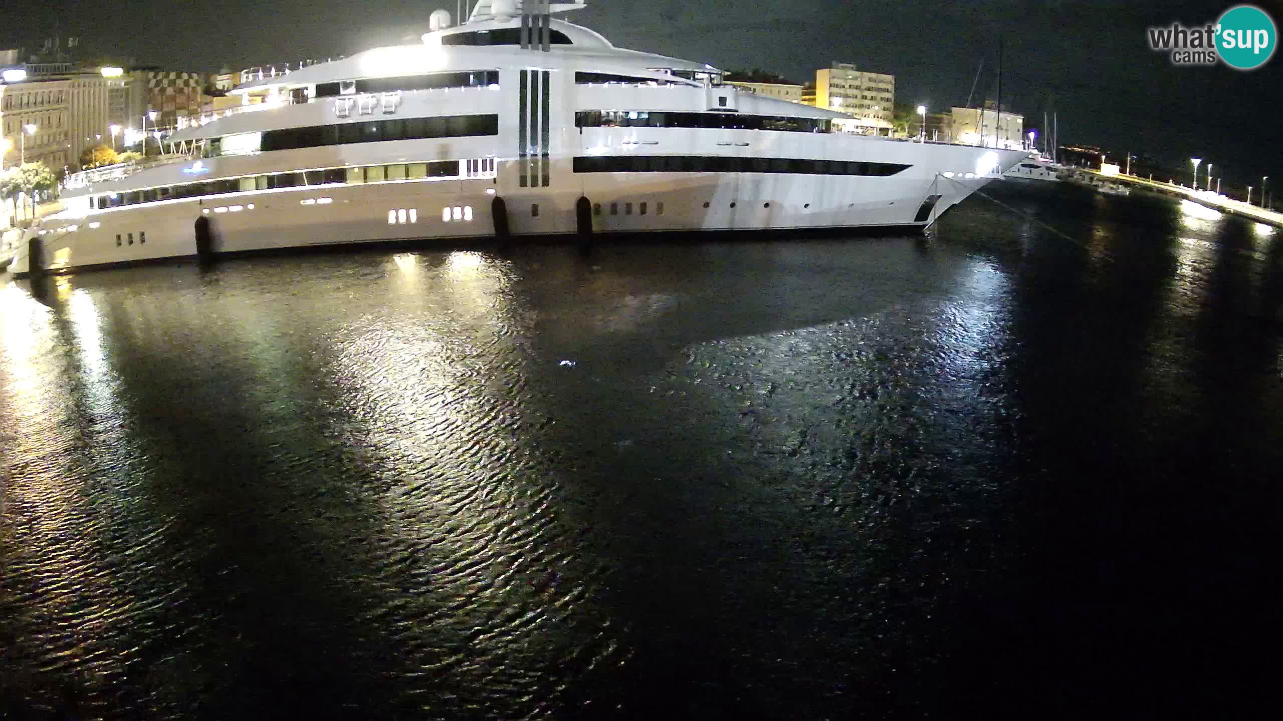 Botel Marina cámara web en vivo Rijeka