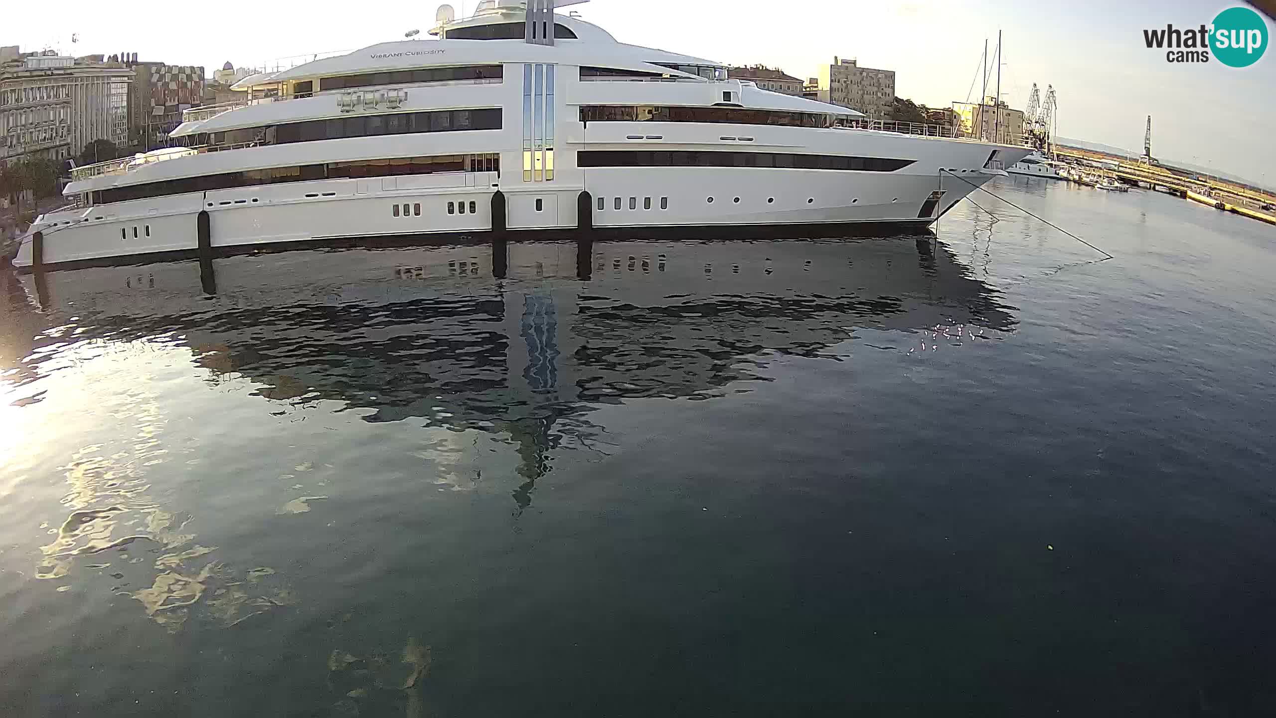 Rijeka – Botel Marina webcam en direct