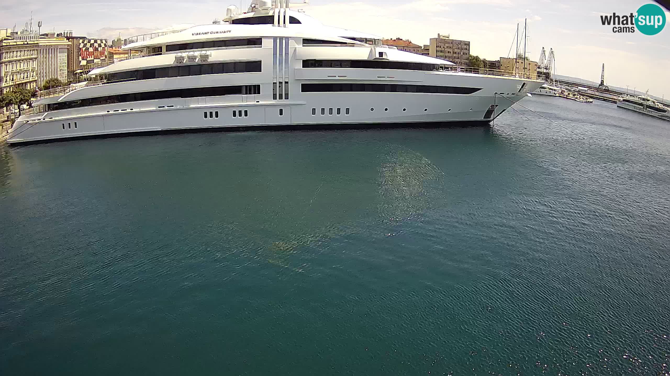 Rijeka – Botel Marina web kamera