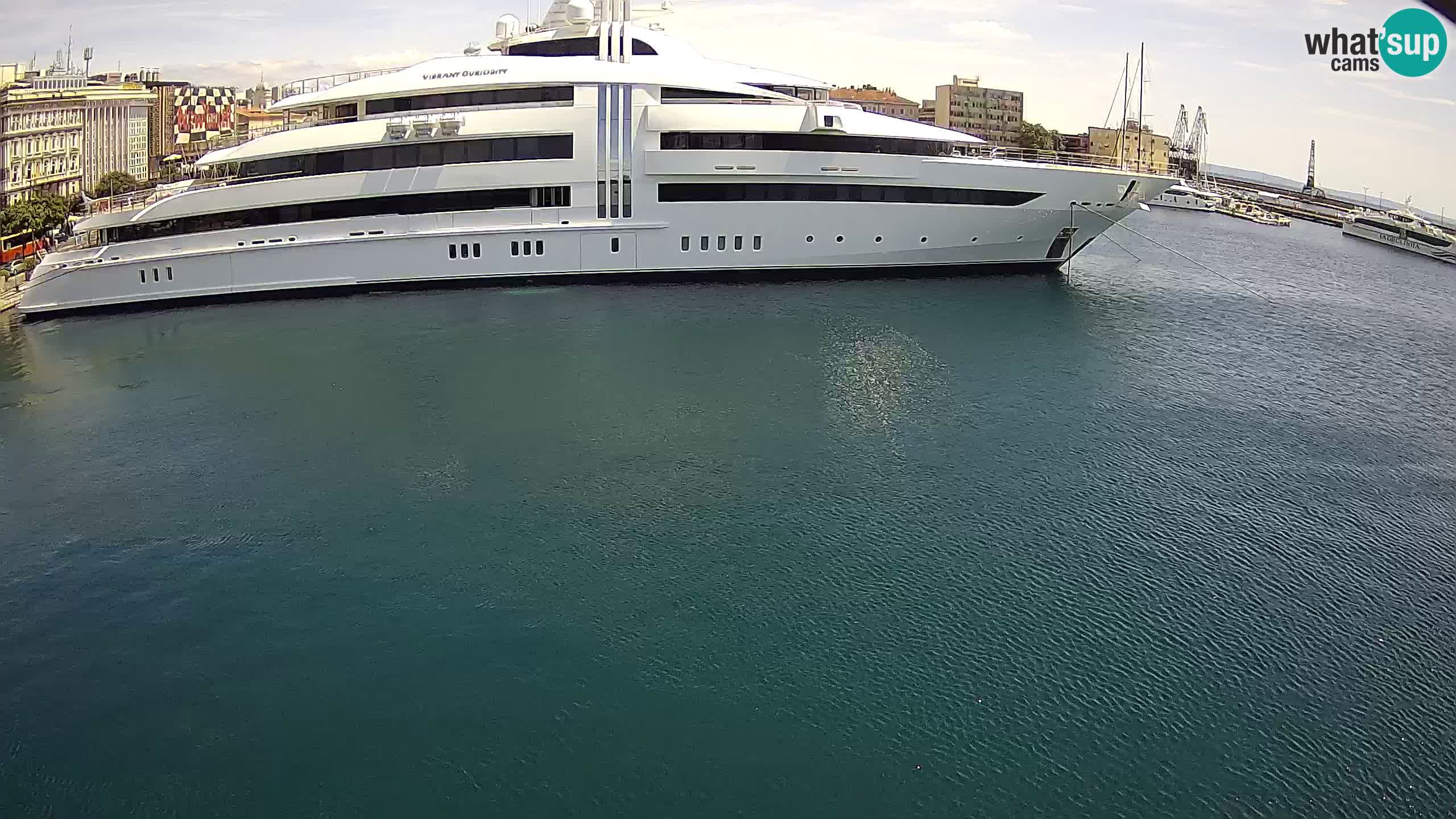 Botel Marina – Rijeka live cam