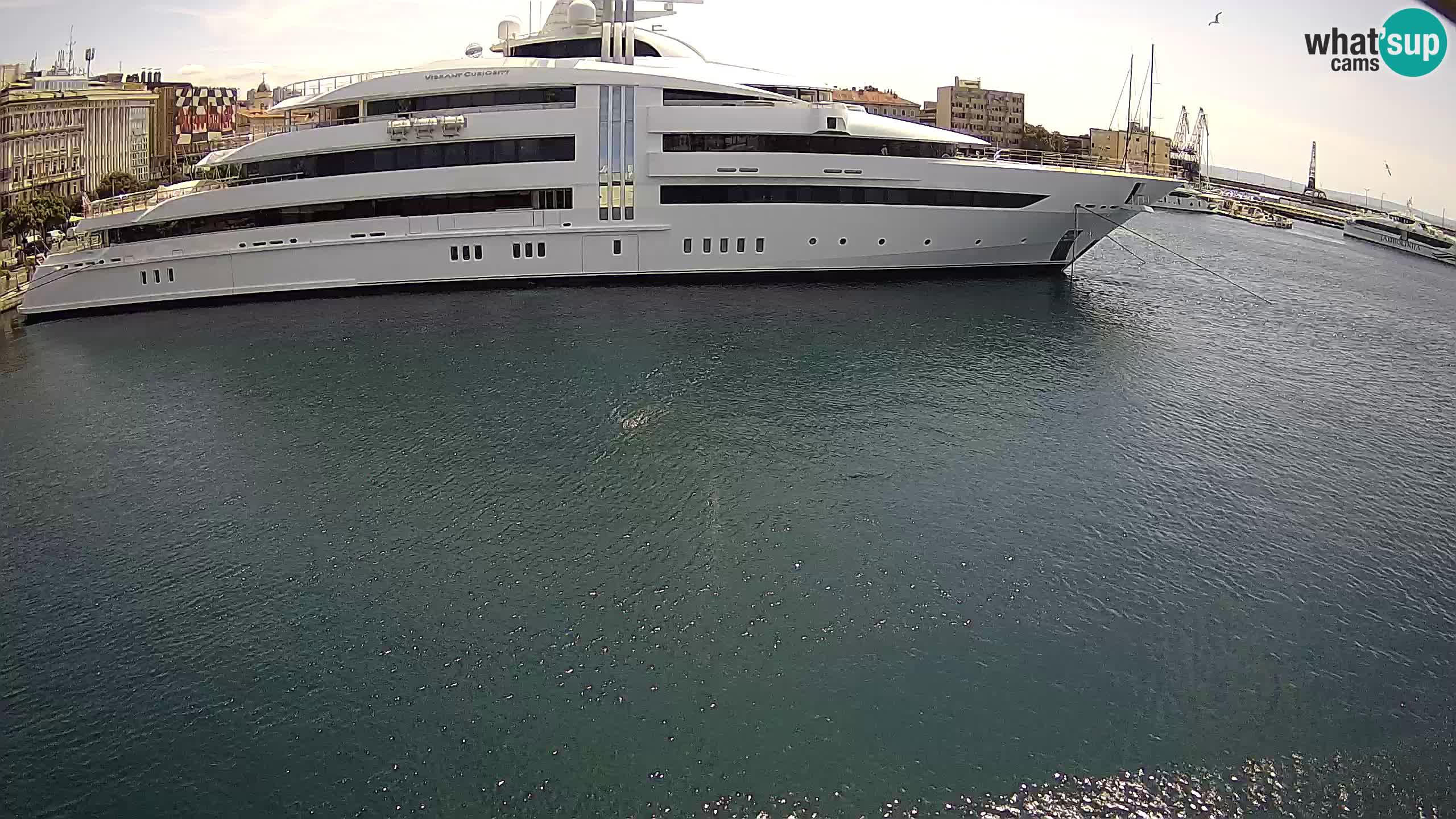 Rijeka – Botel Marina web kamera