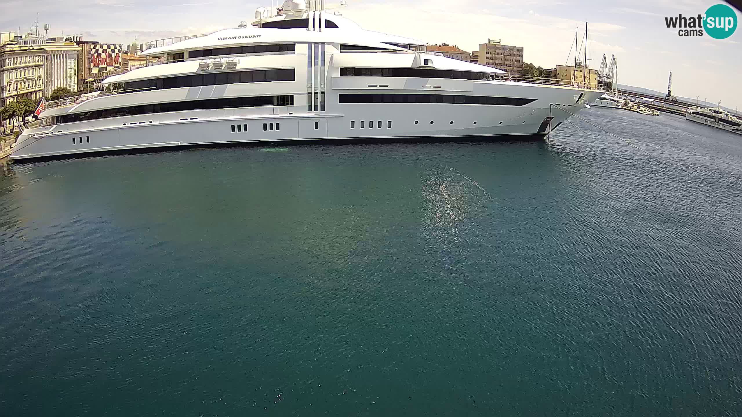 Botel Marina cámara web en vivo Rijeka