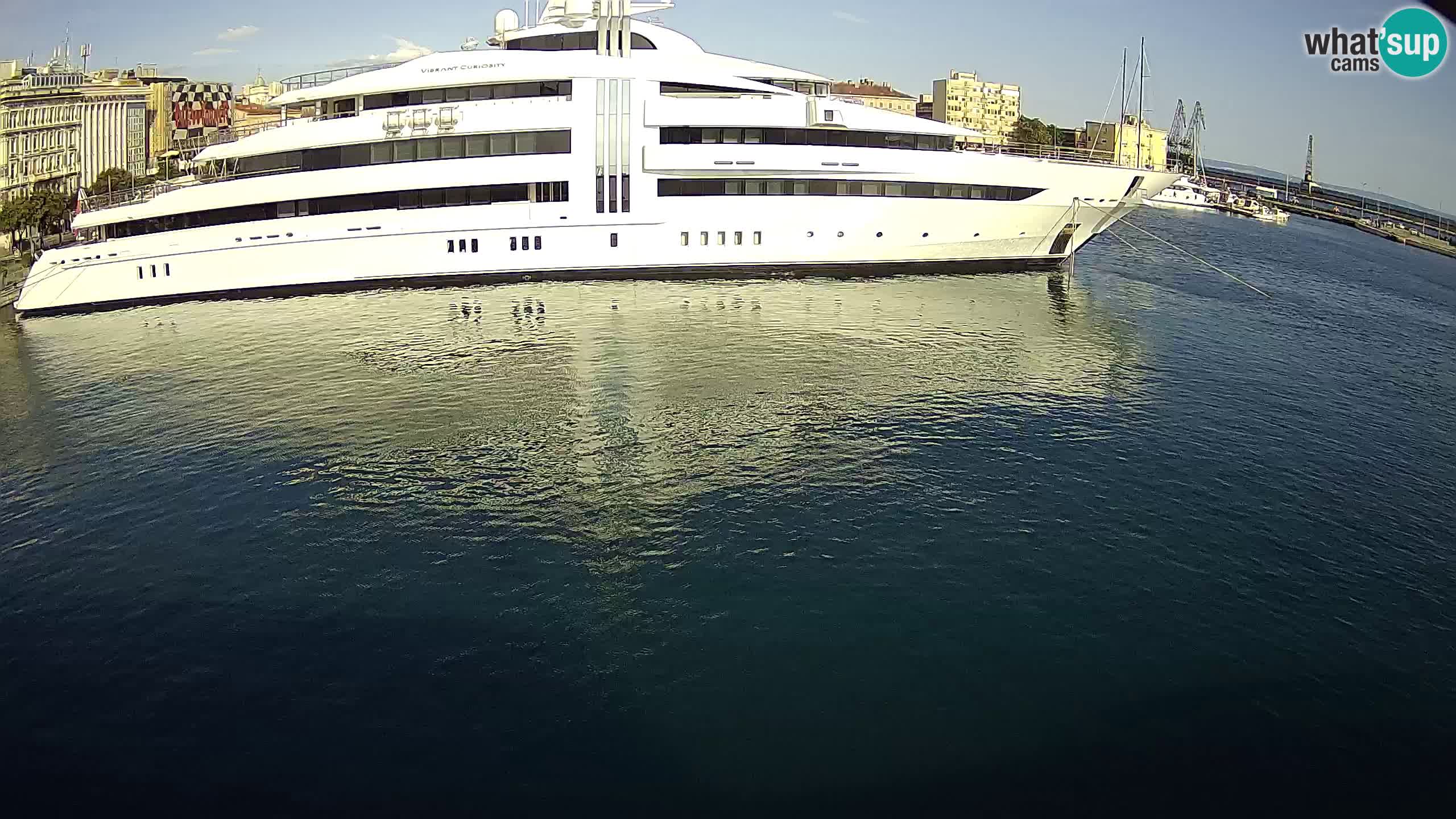 Rijeka – Botel Marina web kamera