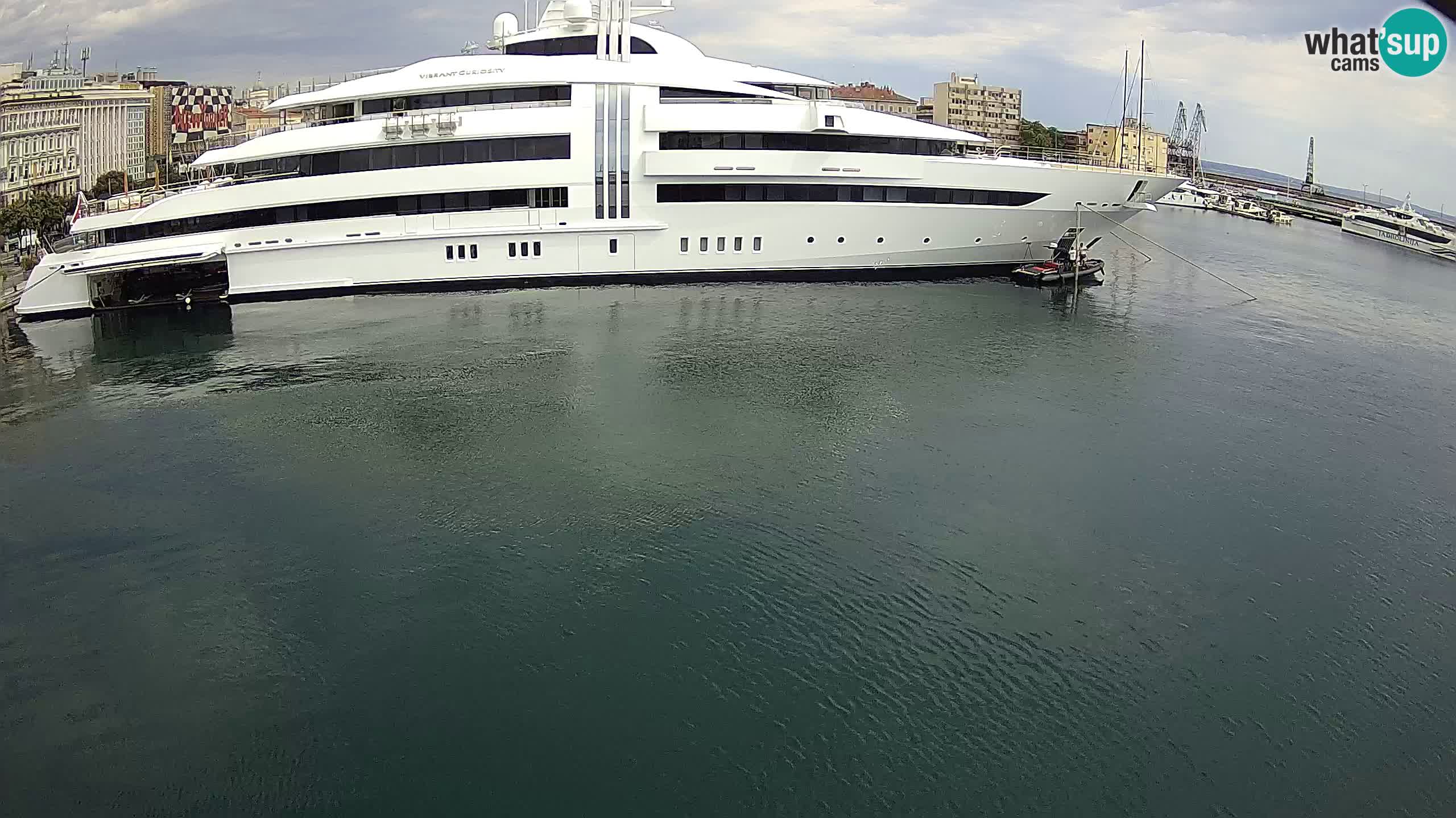 Rijeka – Botel Marina webcam en direct