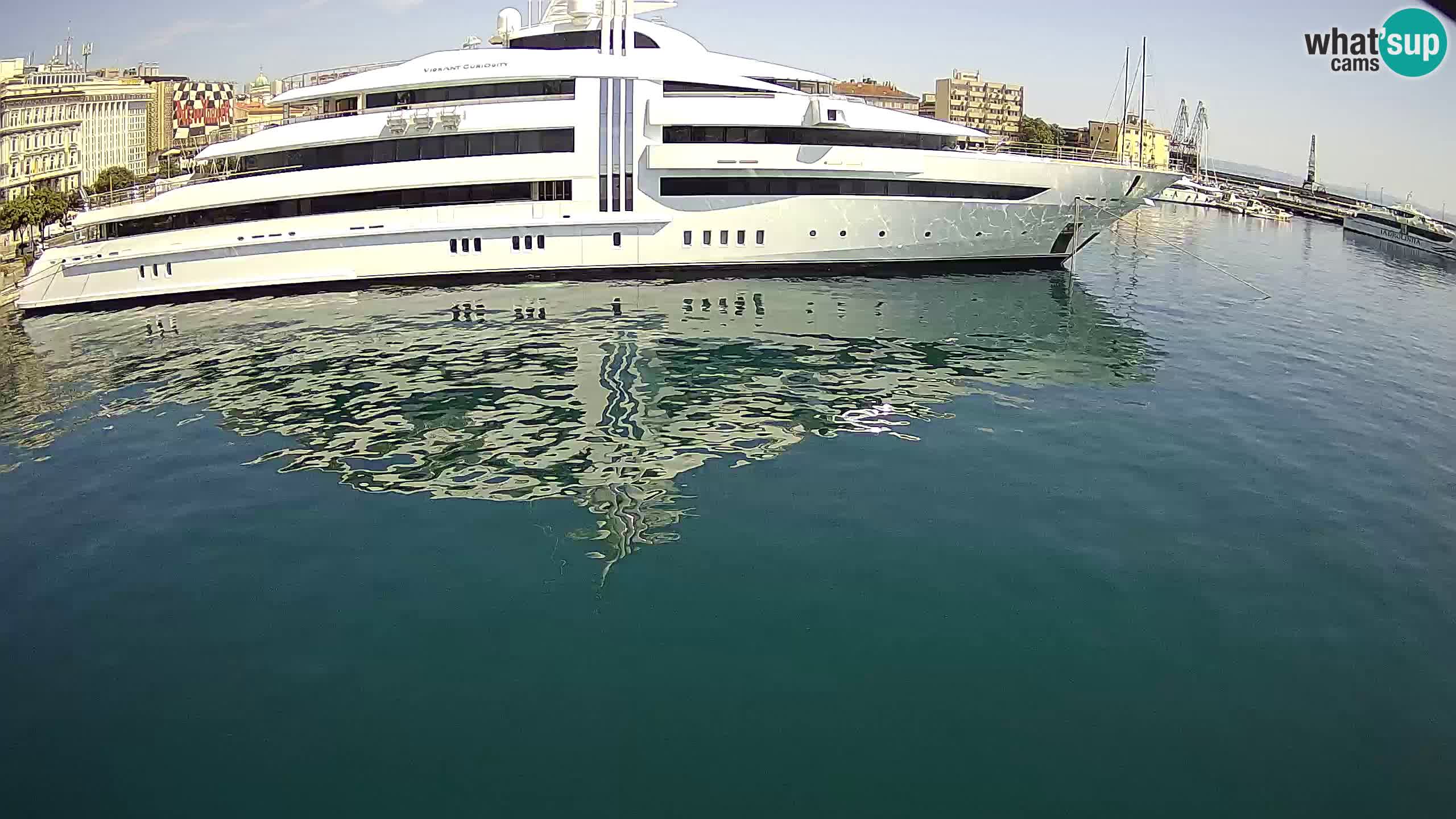 Botel Marina – Rijeka live cam