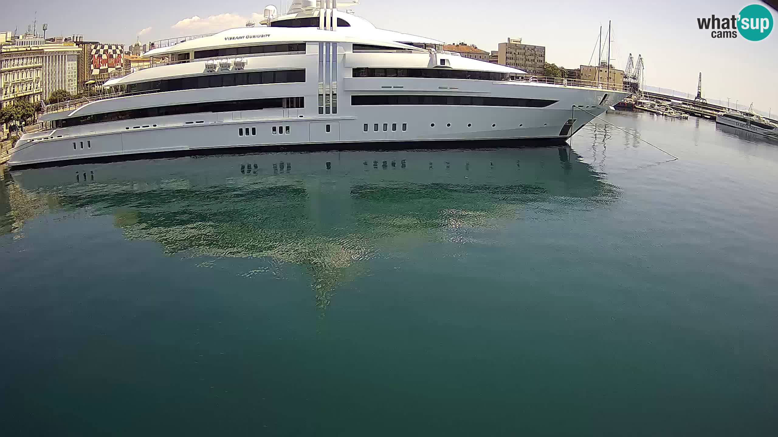 Botel Marina – Fiume live webcam