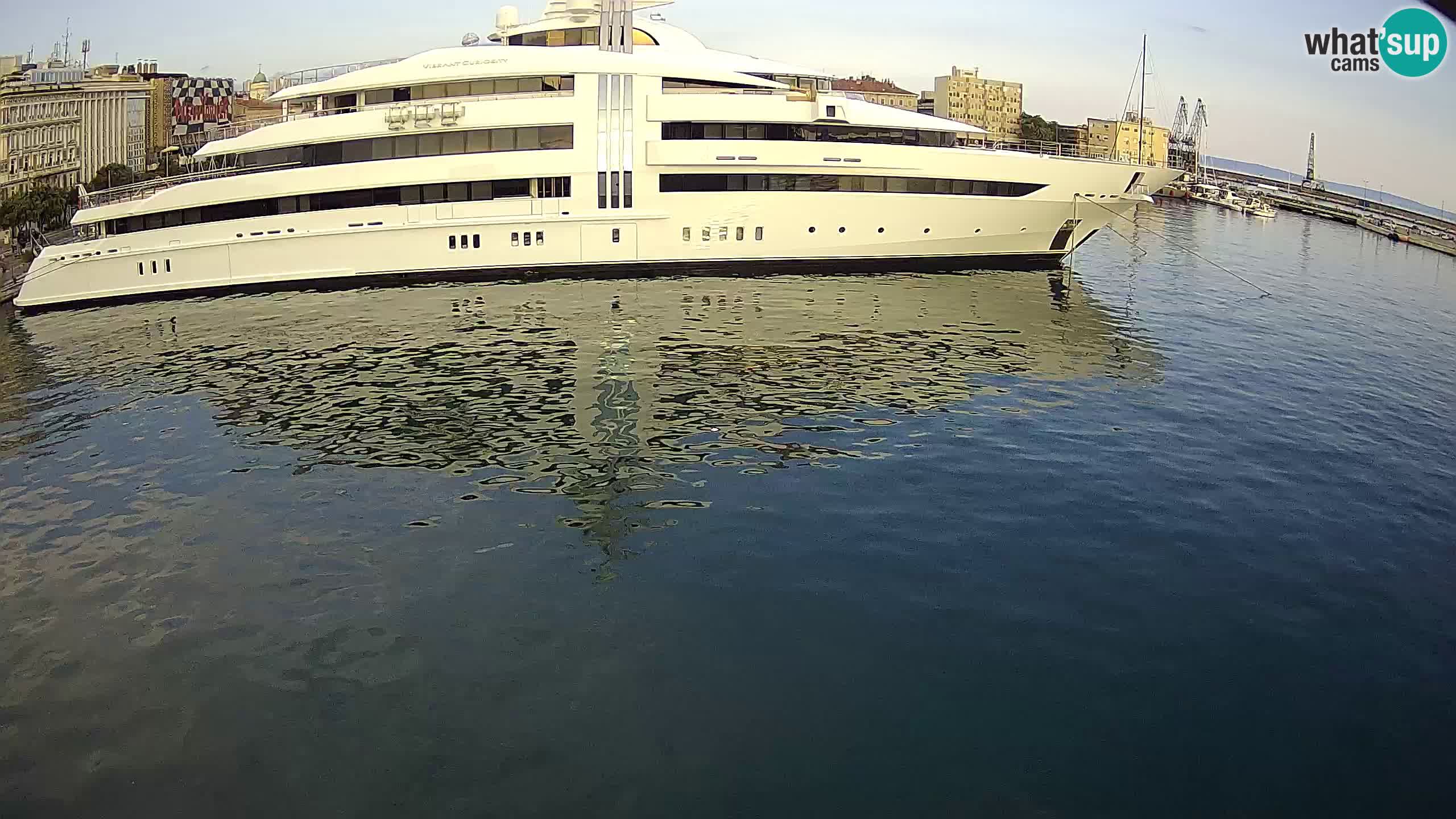 Rijeka – Botel Marina web kamera