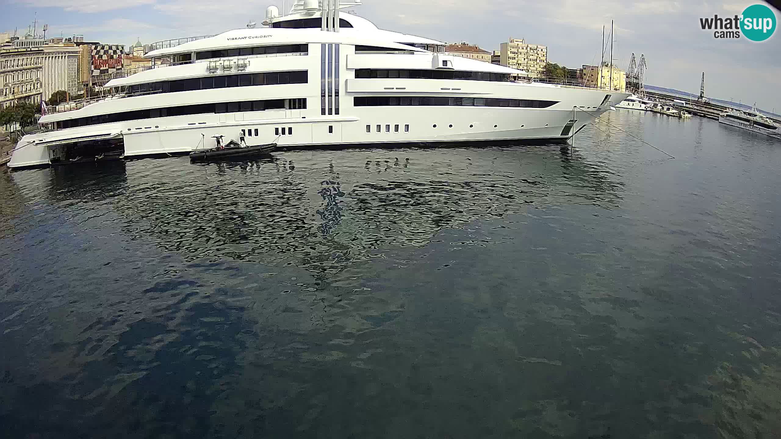 Botel Marina – Rijeka webcam