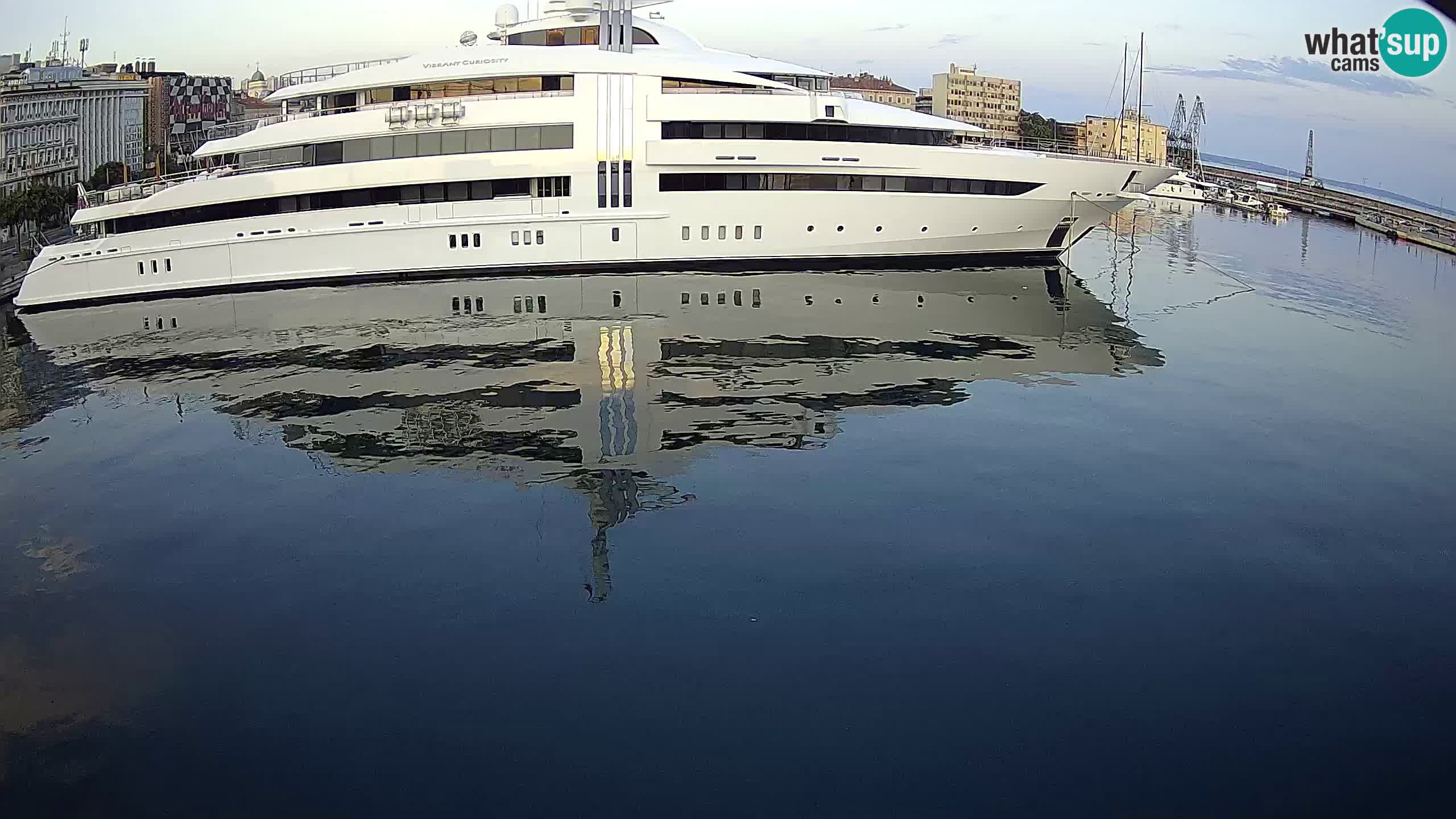 Rijeka – Botel Marina webcam en direct