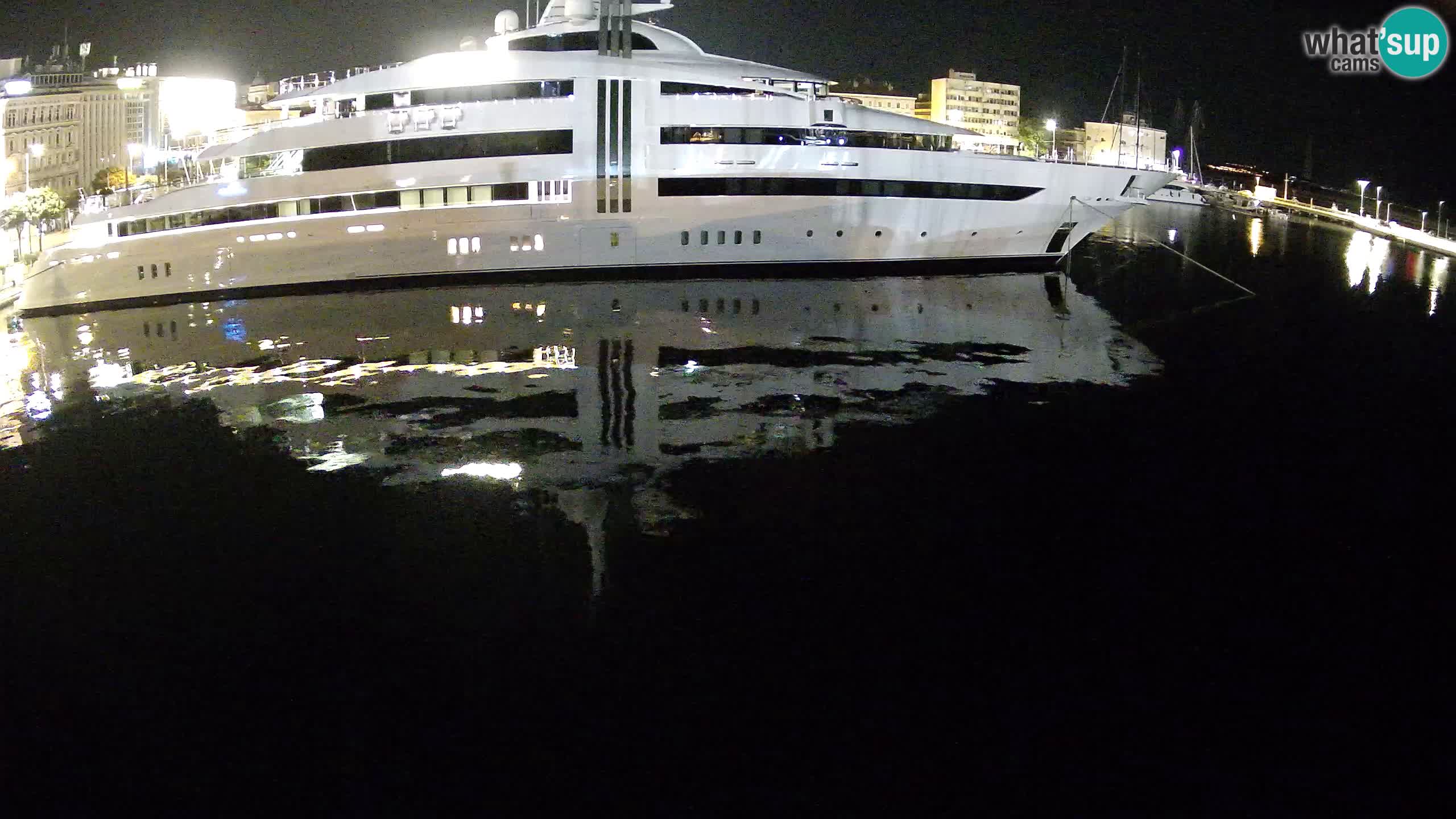 Rijeka – Botel Marina web kamera
