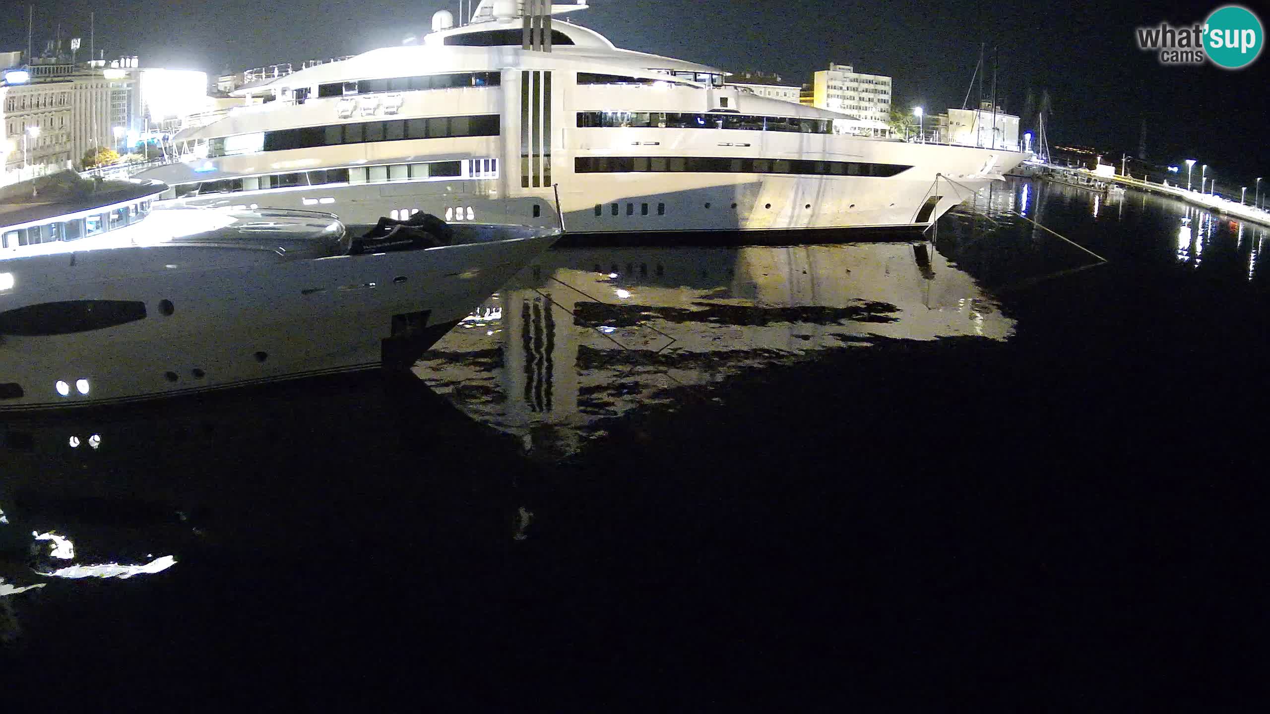 Reka – Botel Marina spletna kamera