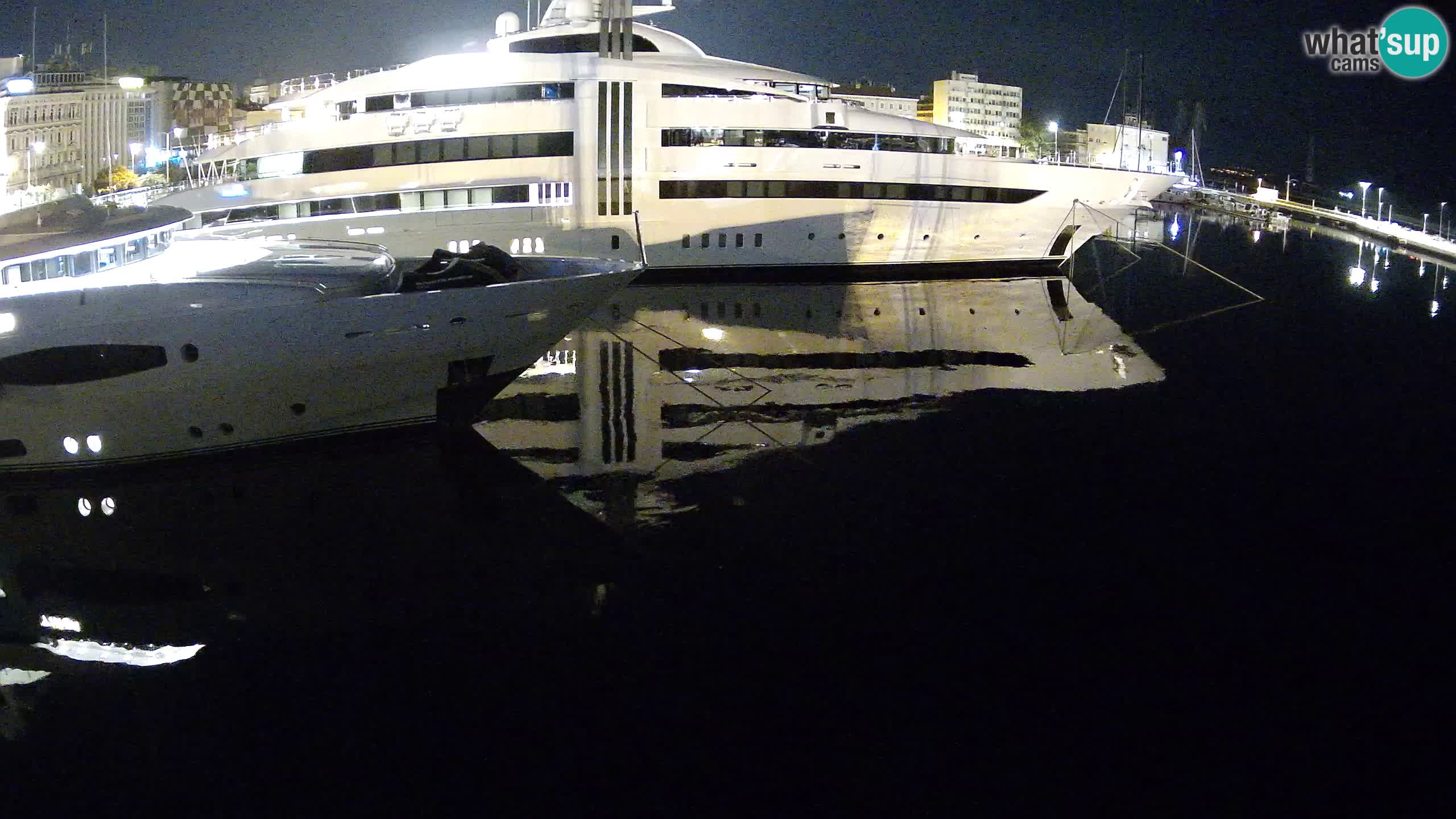 Botel Marina cámara web en vivo Rijeka