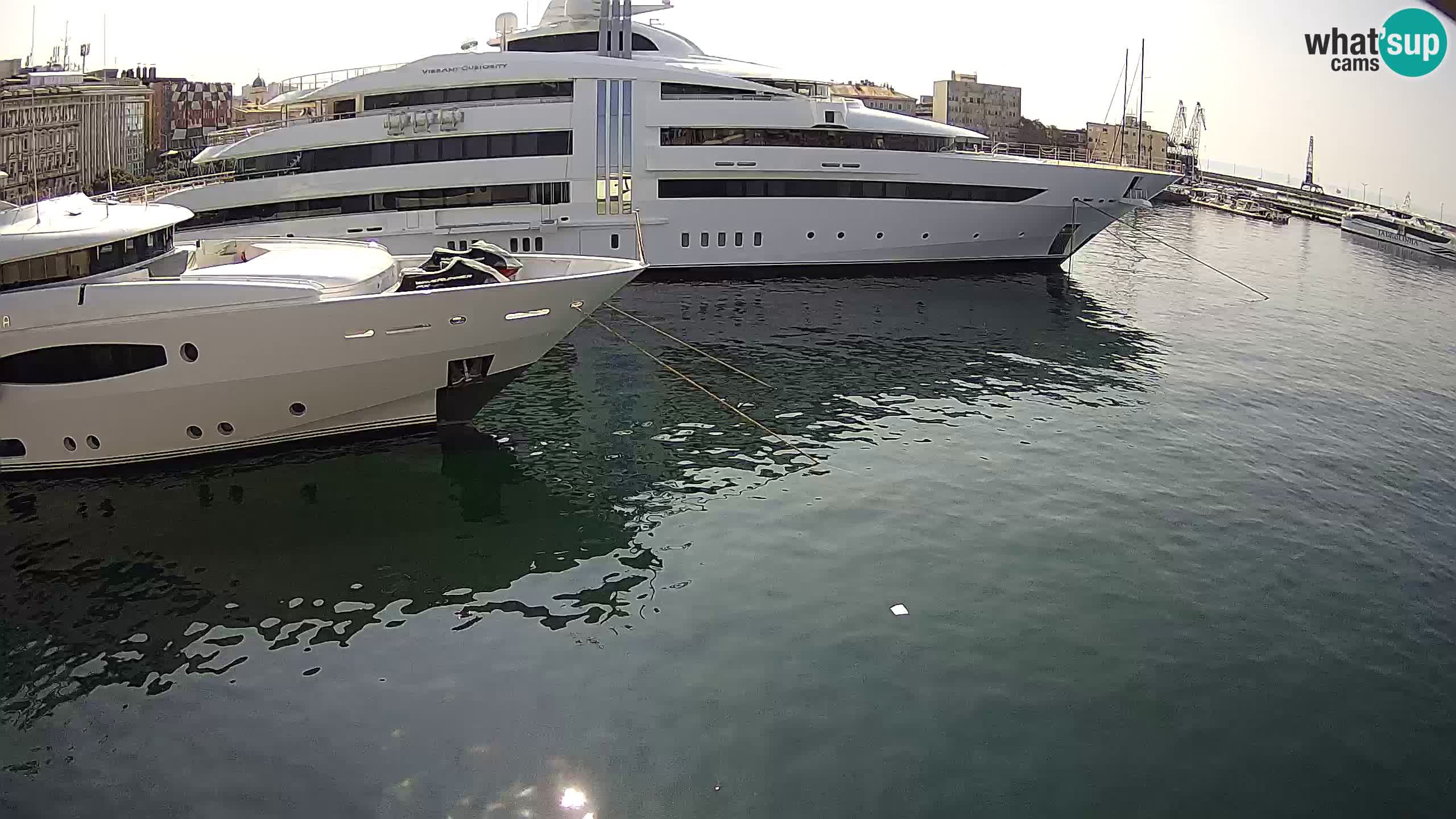 Botel Marina – Fiume live webcam