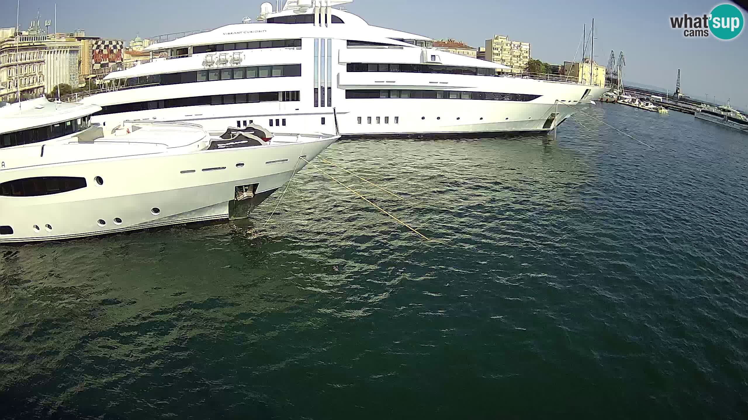 Rijeka – Botel Marina webcam en direct