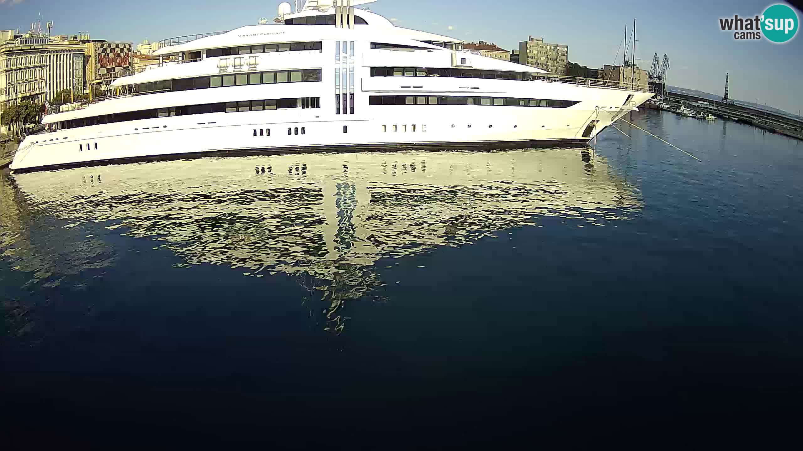 Botel Marina – Rijeka live cam
