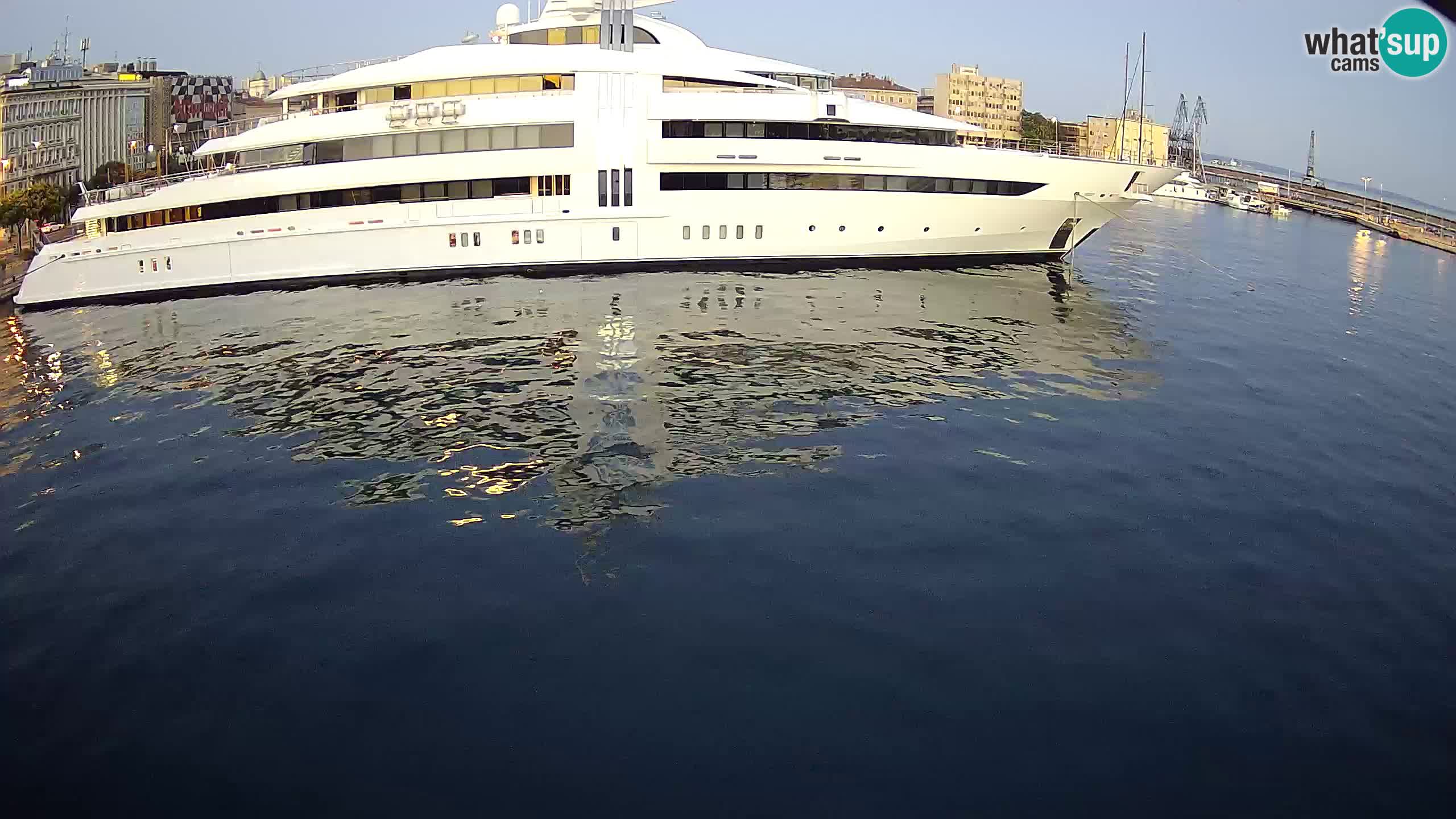 Rijeka – Botel Marina webcam en direct