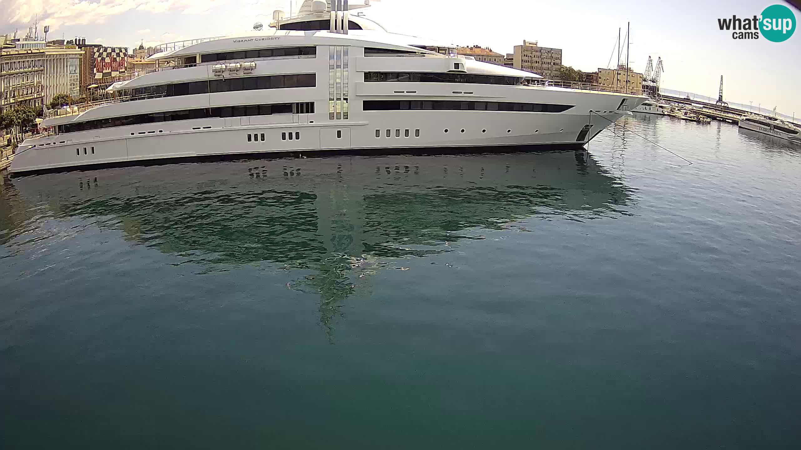 Botel Marina cámara web en vivo Rijeka
