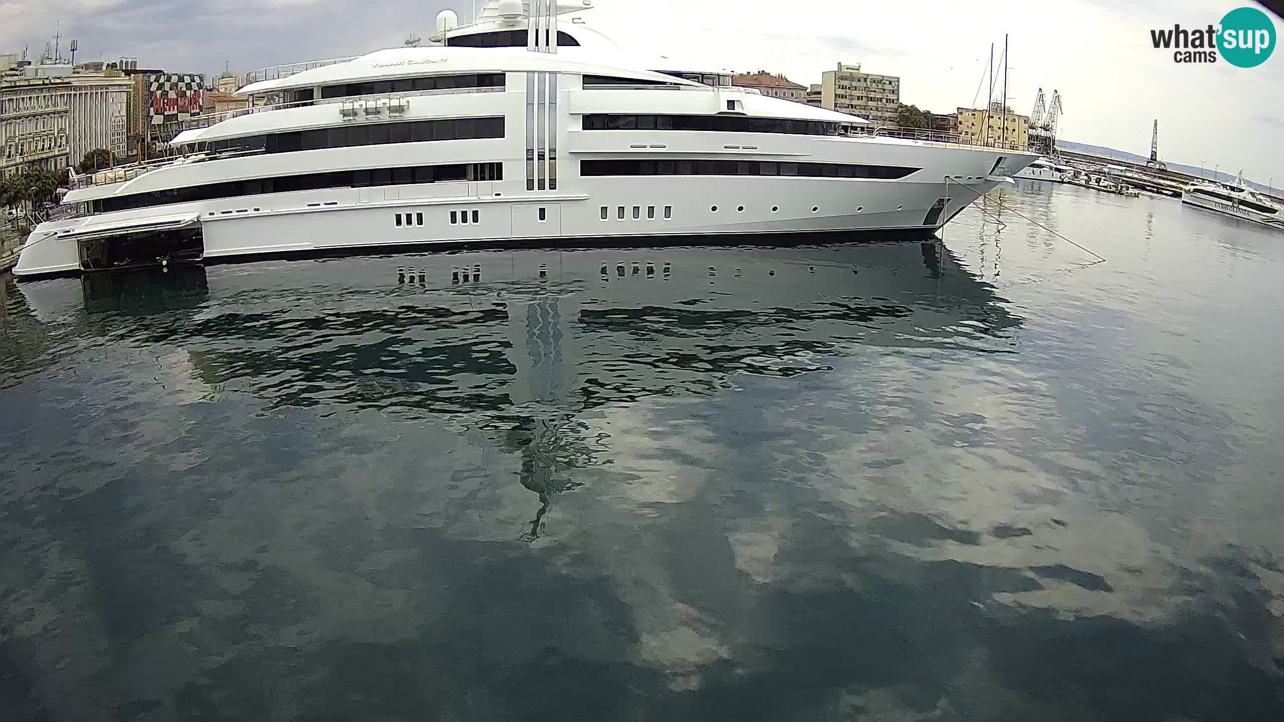 Rijeka – Botel Marina web kamera