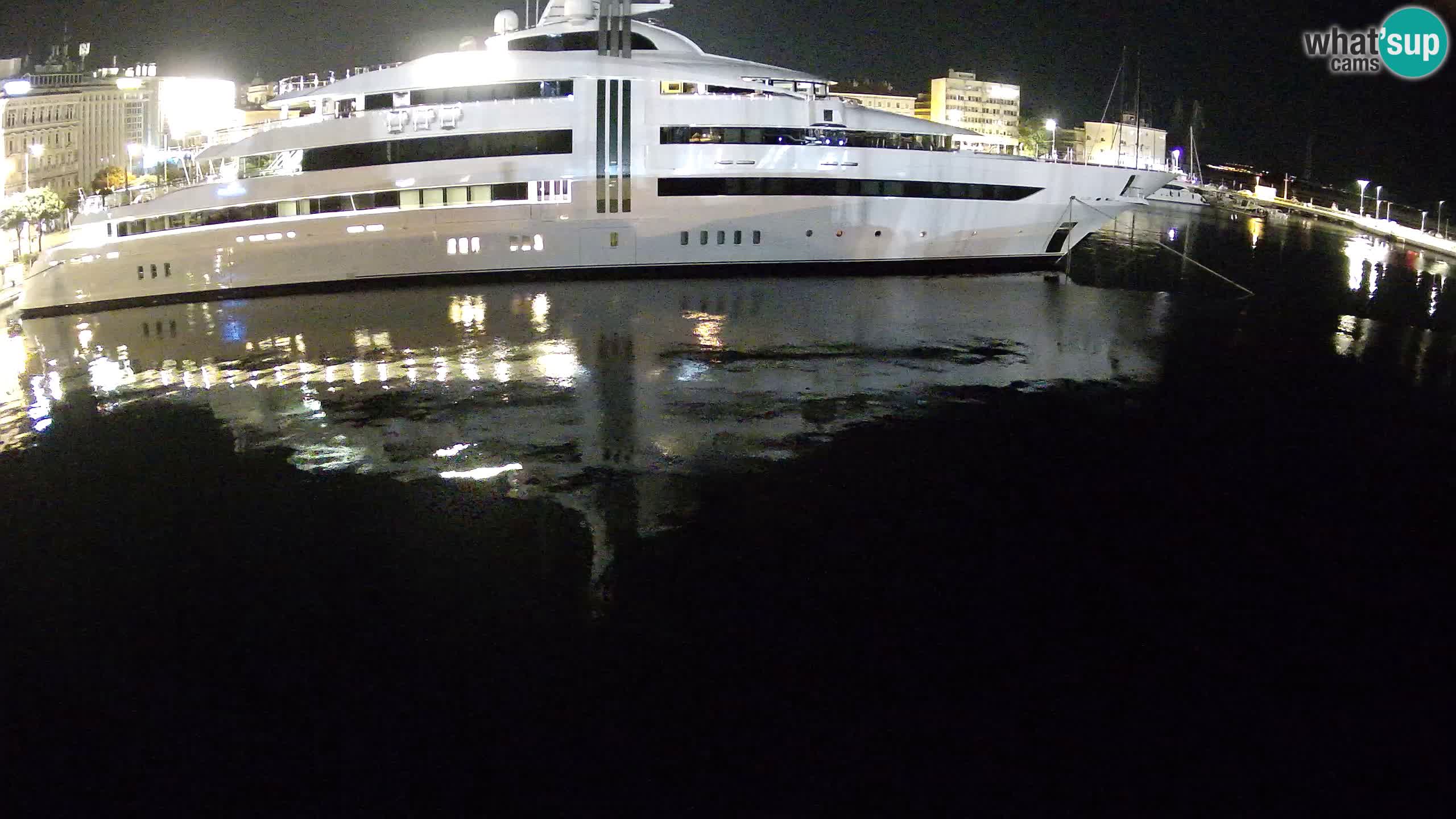Rijeka – Botel Marina webcam en direct
