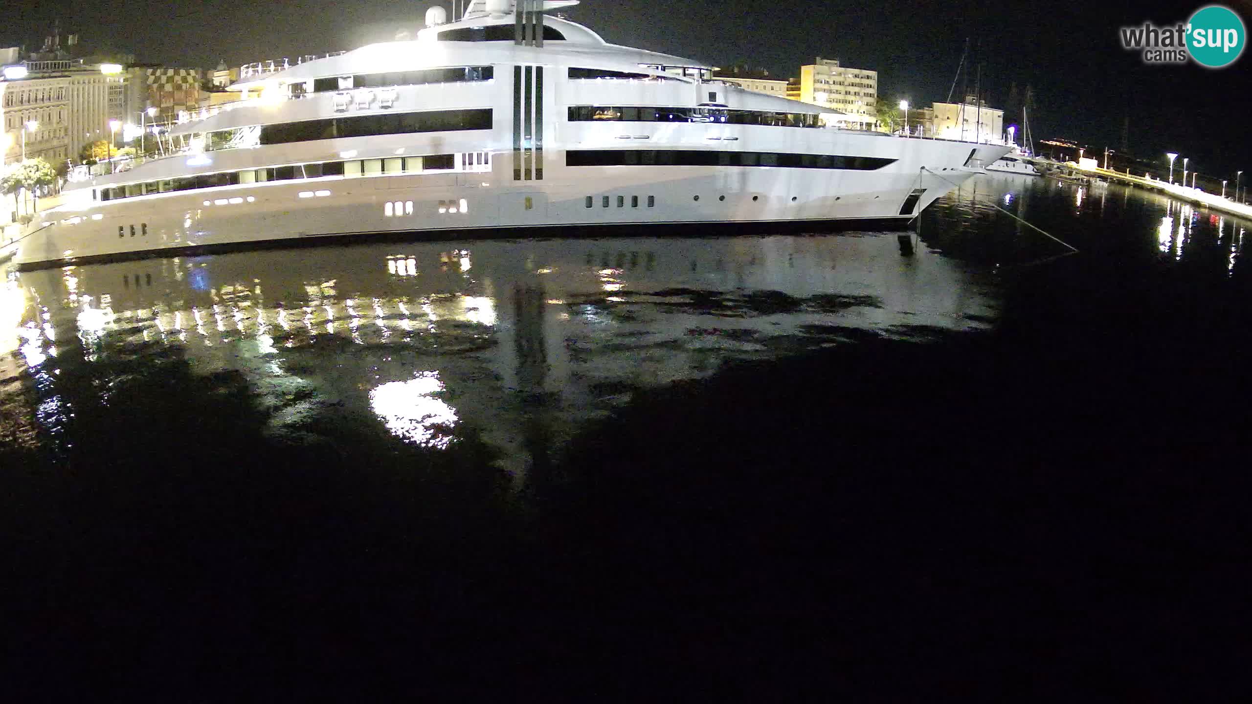 Botel Marina cámara web en vivo Rijeka