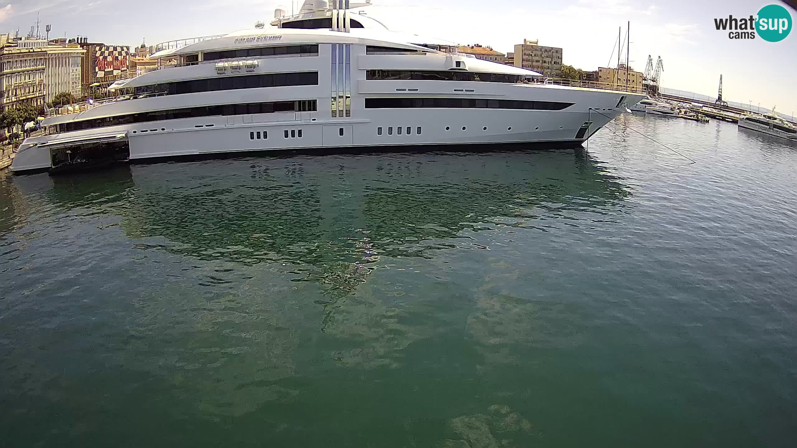 Rijeka – Botel Marina web kamera