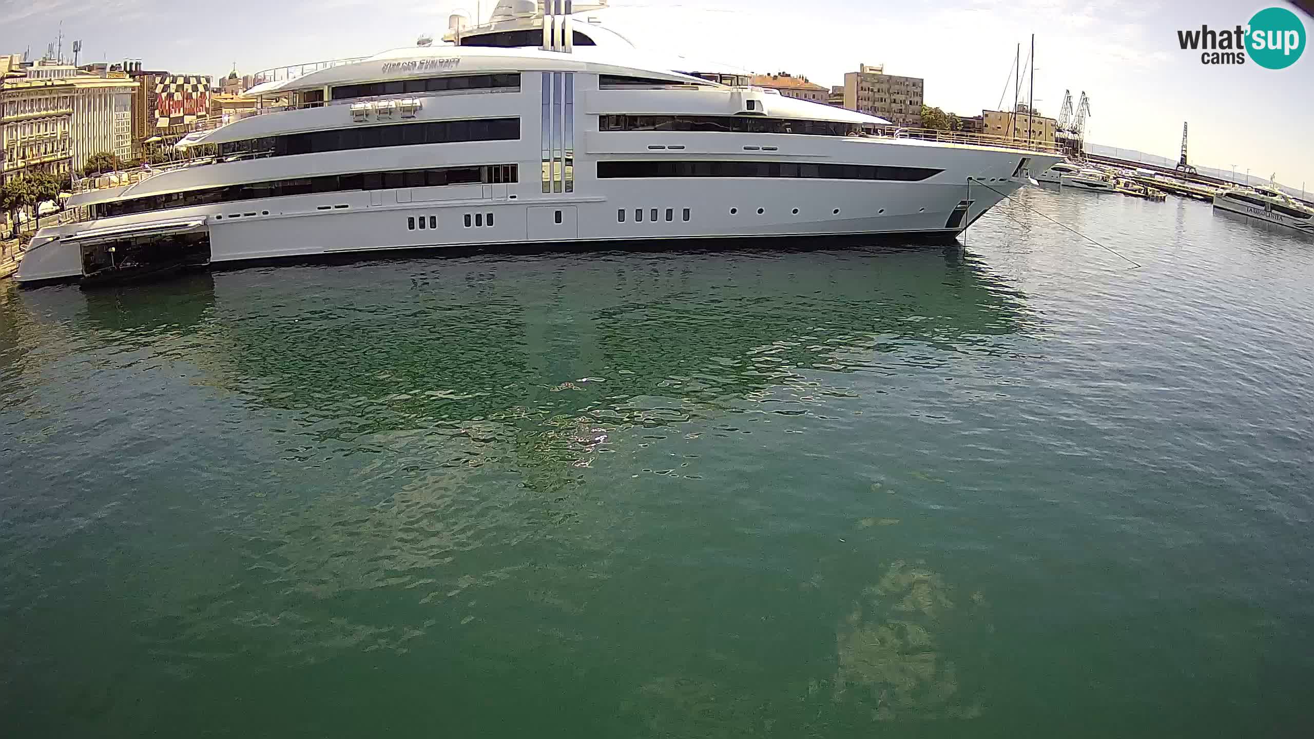 Rijeka – Botel Marina webcam en direct