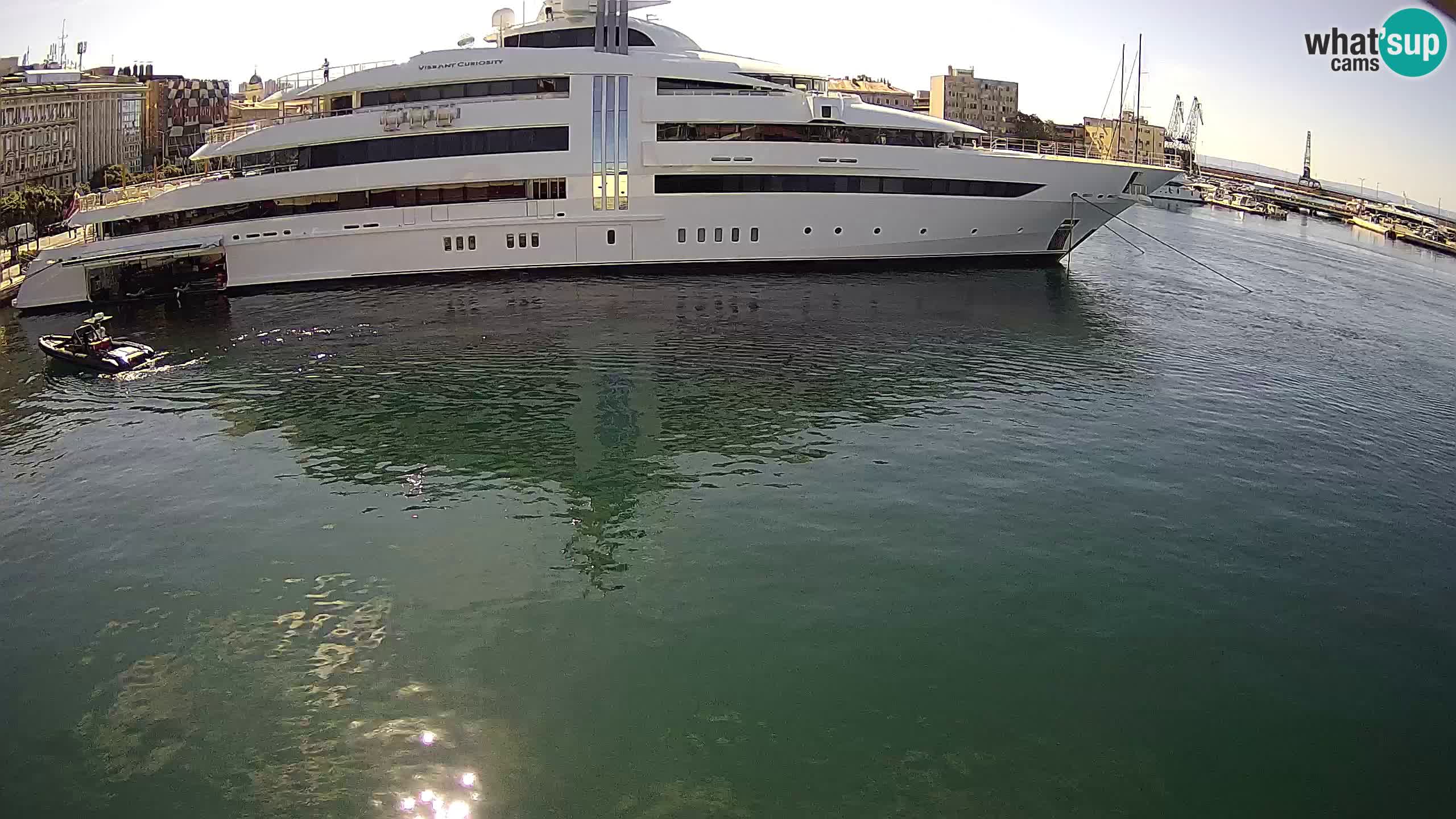 Botel Marina – Rijeka webcam