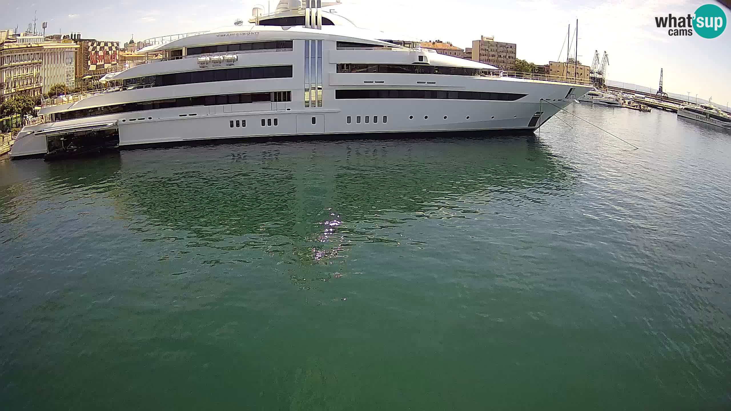 Rijeka – Botel Marina webcam en direct