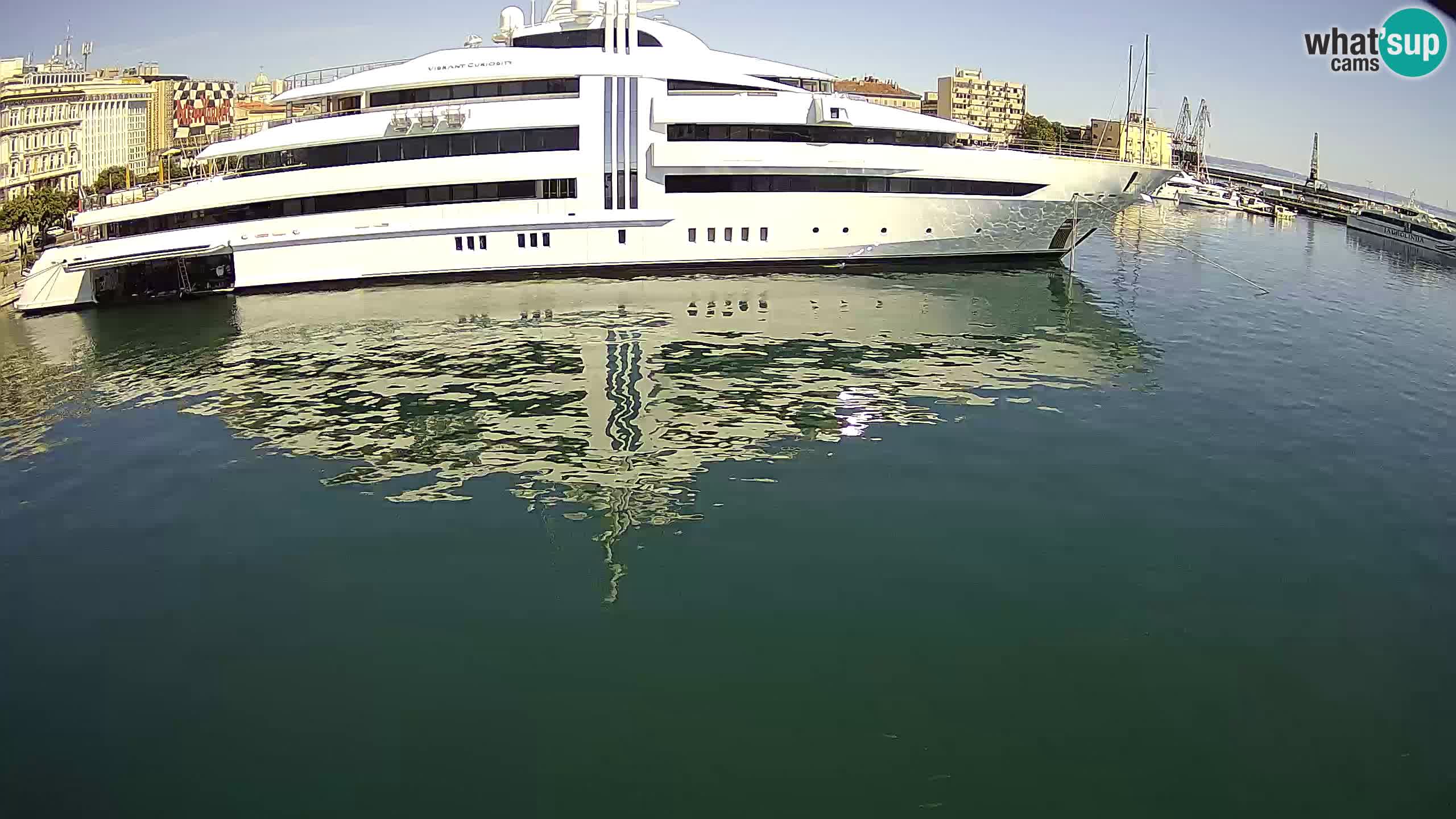 Rijeka – Botel Marina web kamera