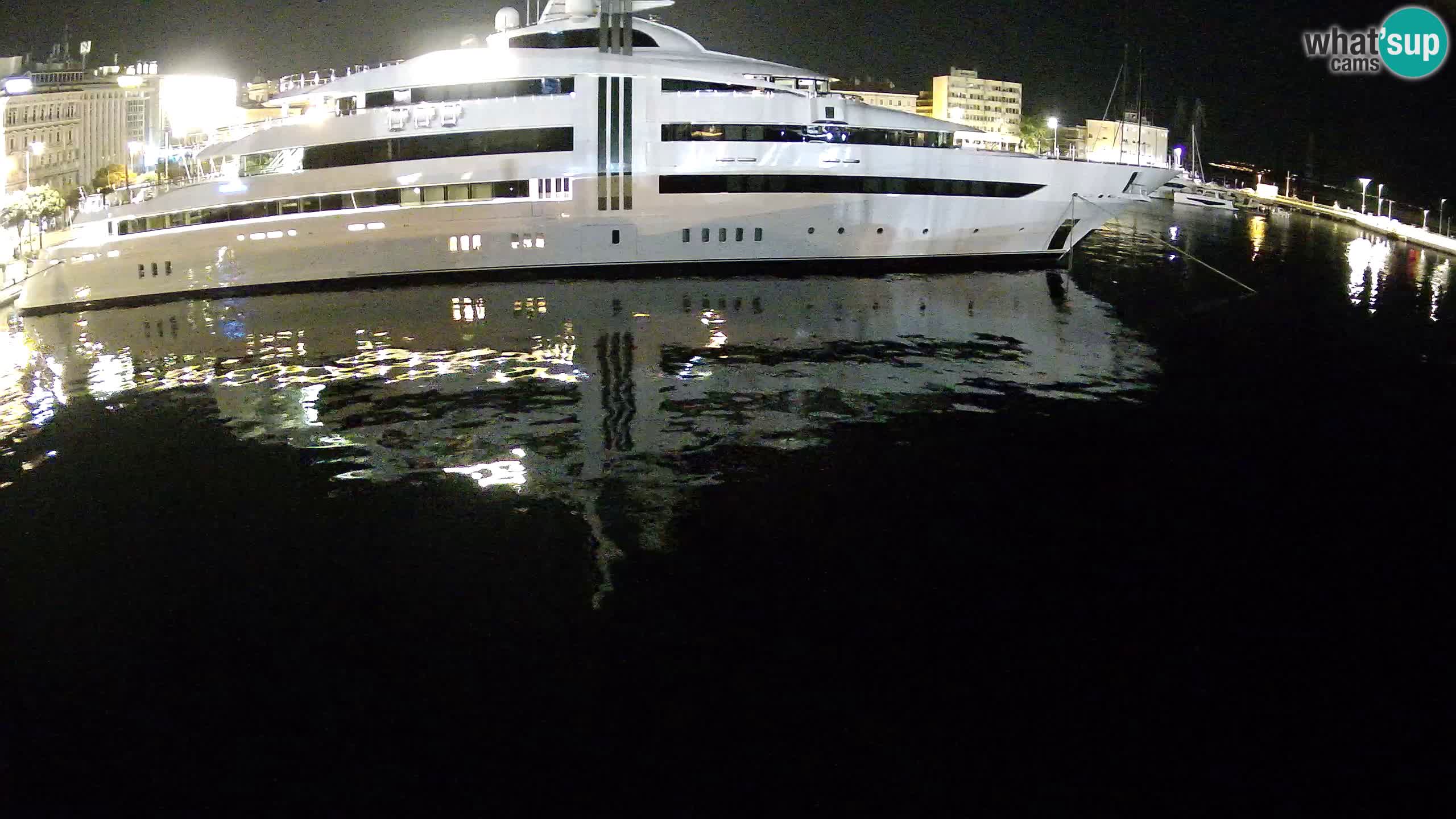 Botel Marina – Fiume live webcam