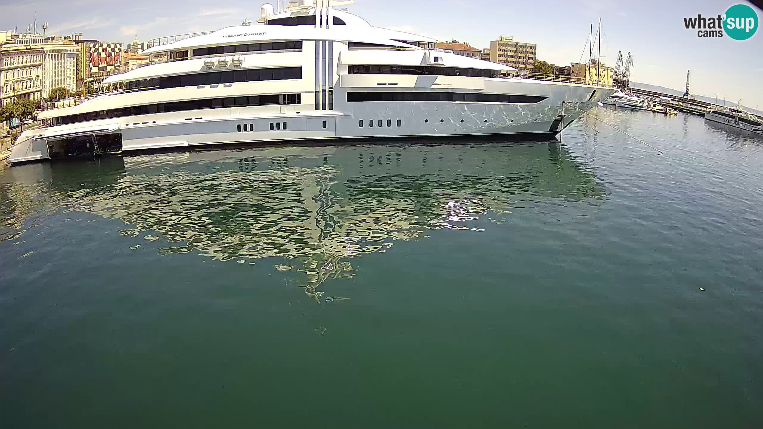Rijeka – Botel Marina webcam en direct
