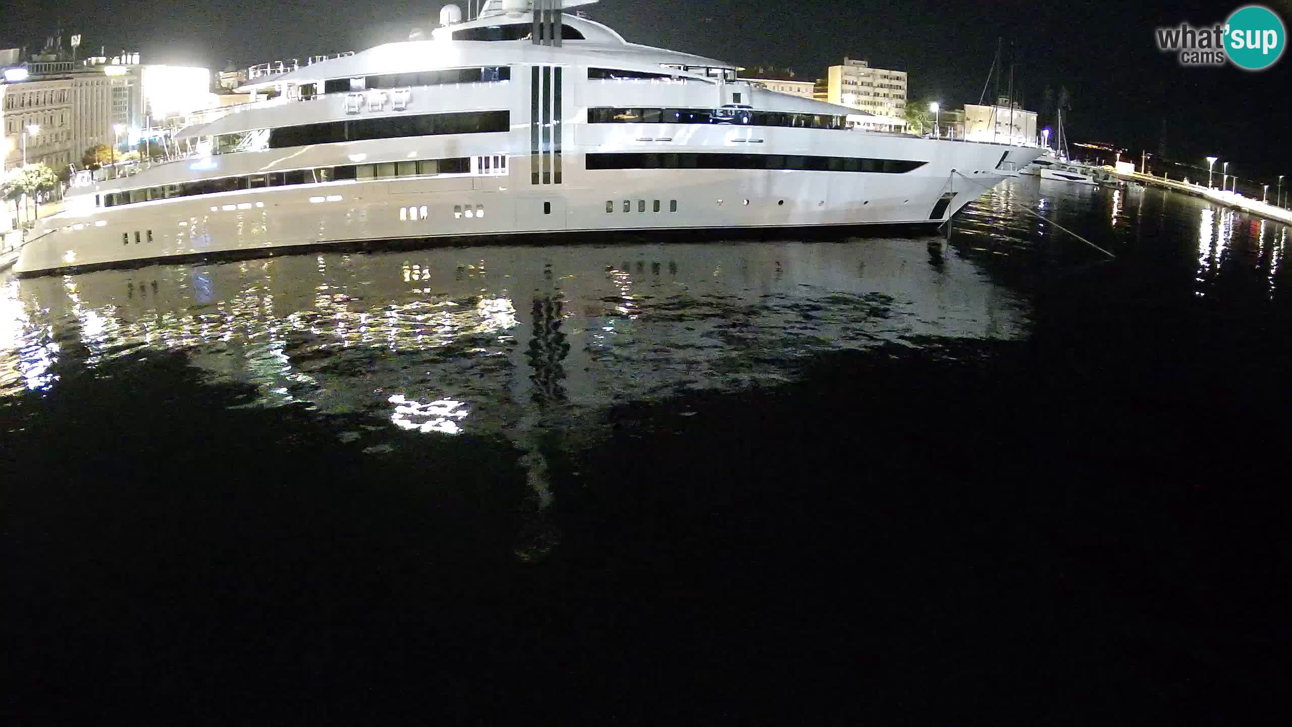 Botel Marina cámara web en vivo Rijeka